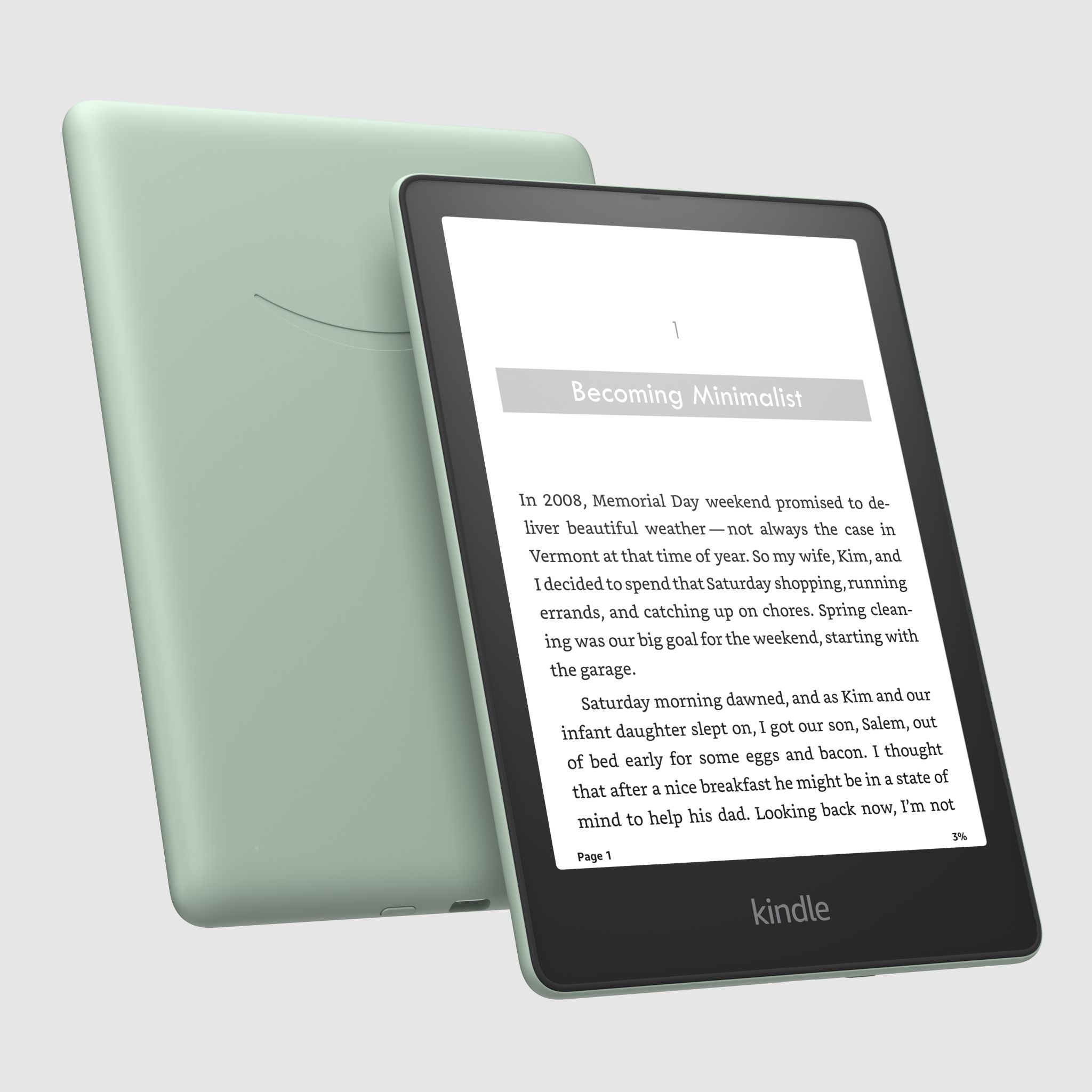 Adds 2 New Color Options for Kindle Paperwhite