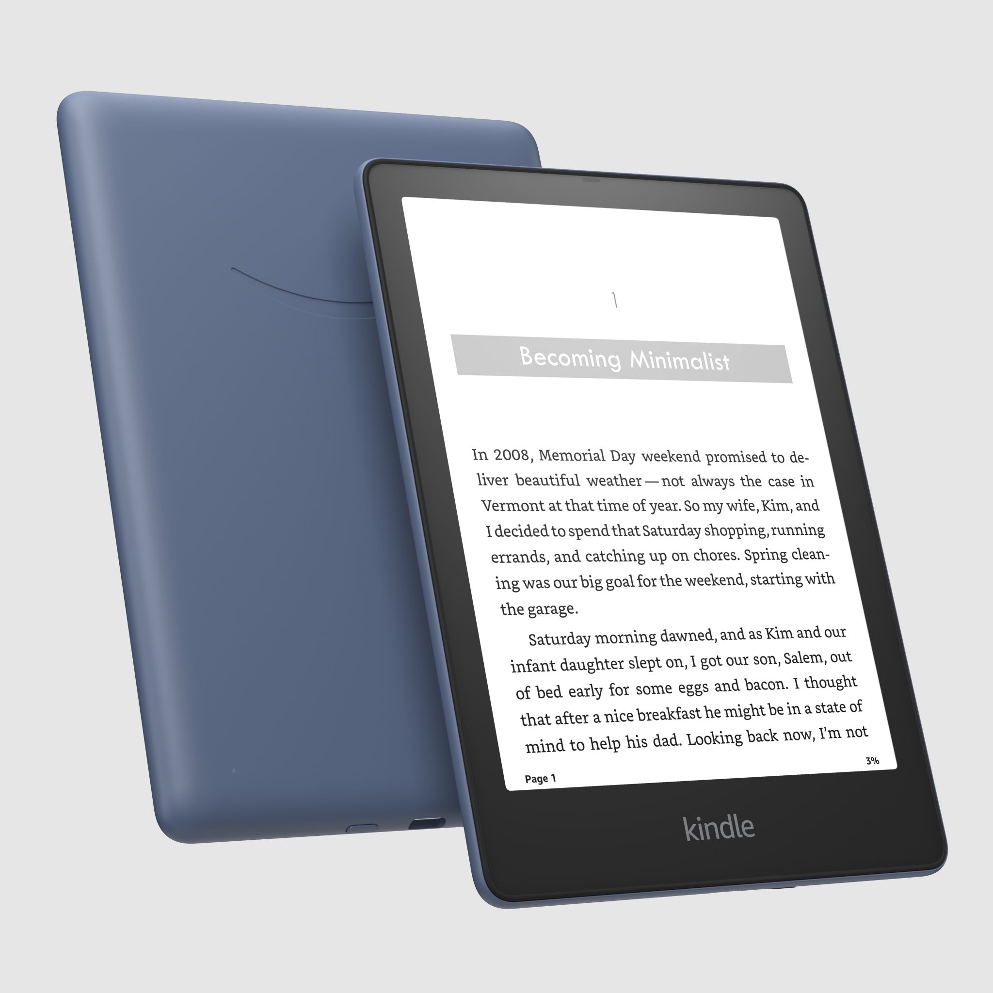 The Kindle Paperwhite gets a new look