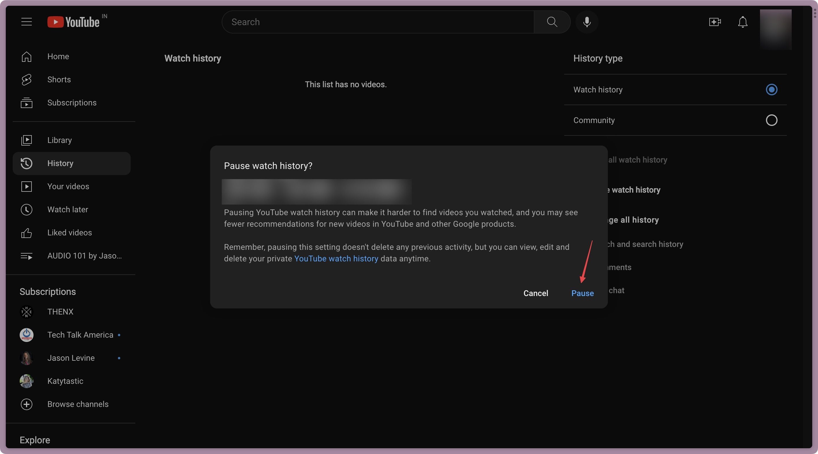 How to delete your YouTube search and watch histories on any device