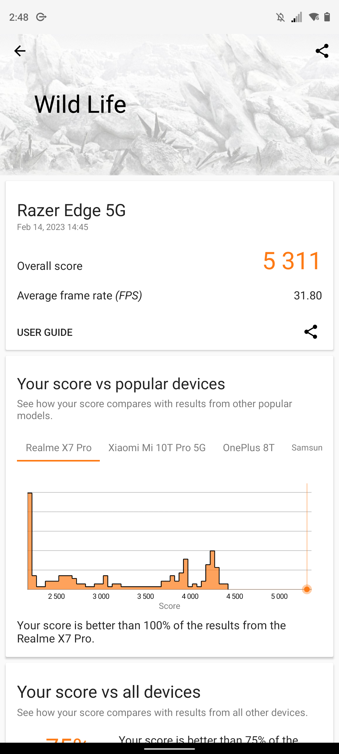Razer Edge review 3dmark results