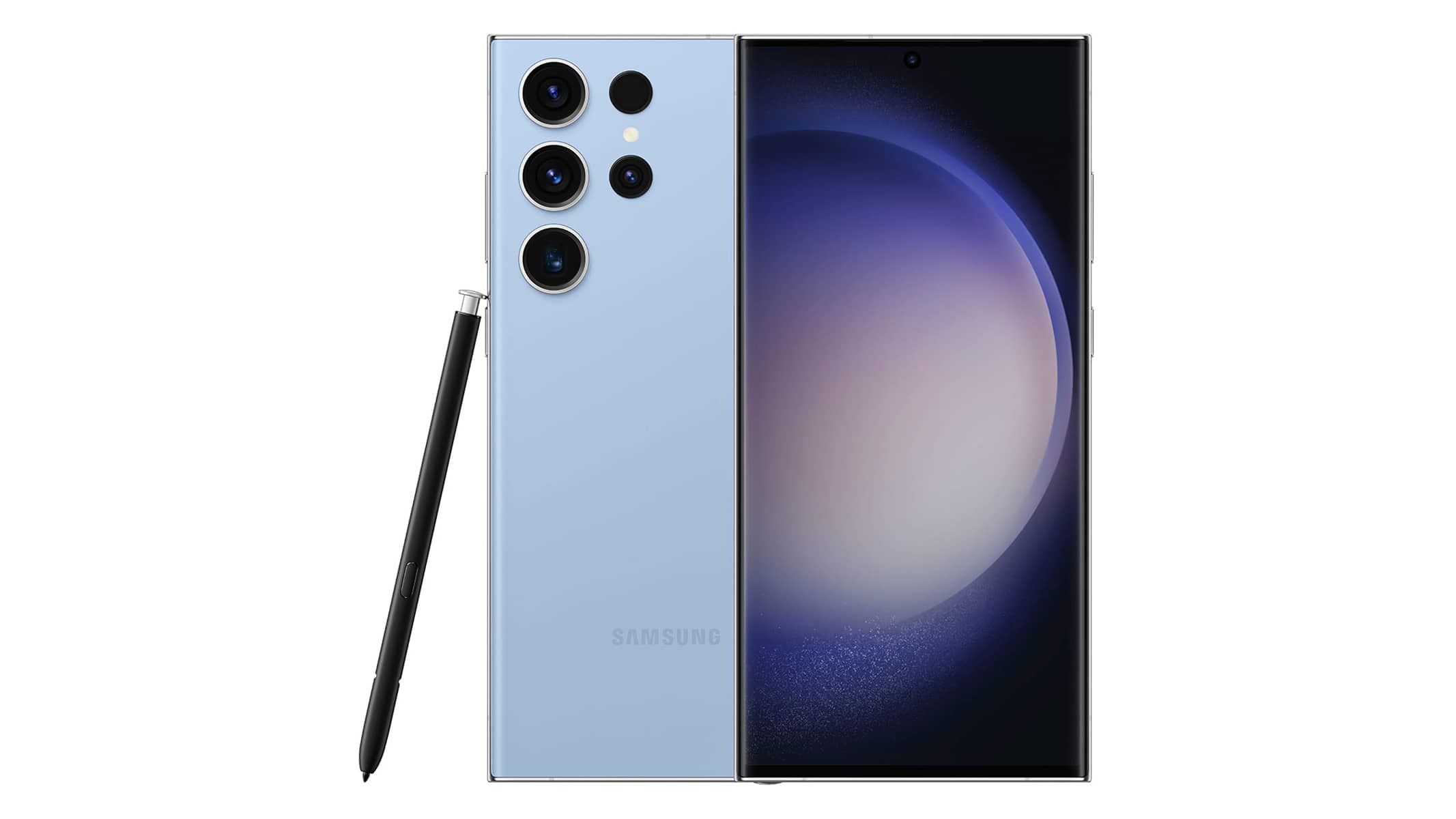 Samsung Galaxy S23 Ultra Sky Blue.