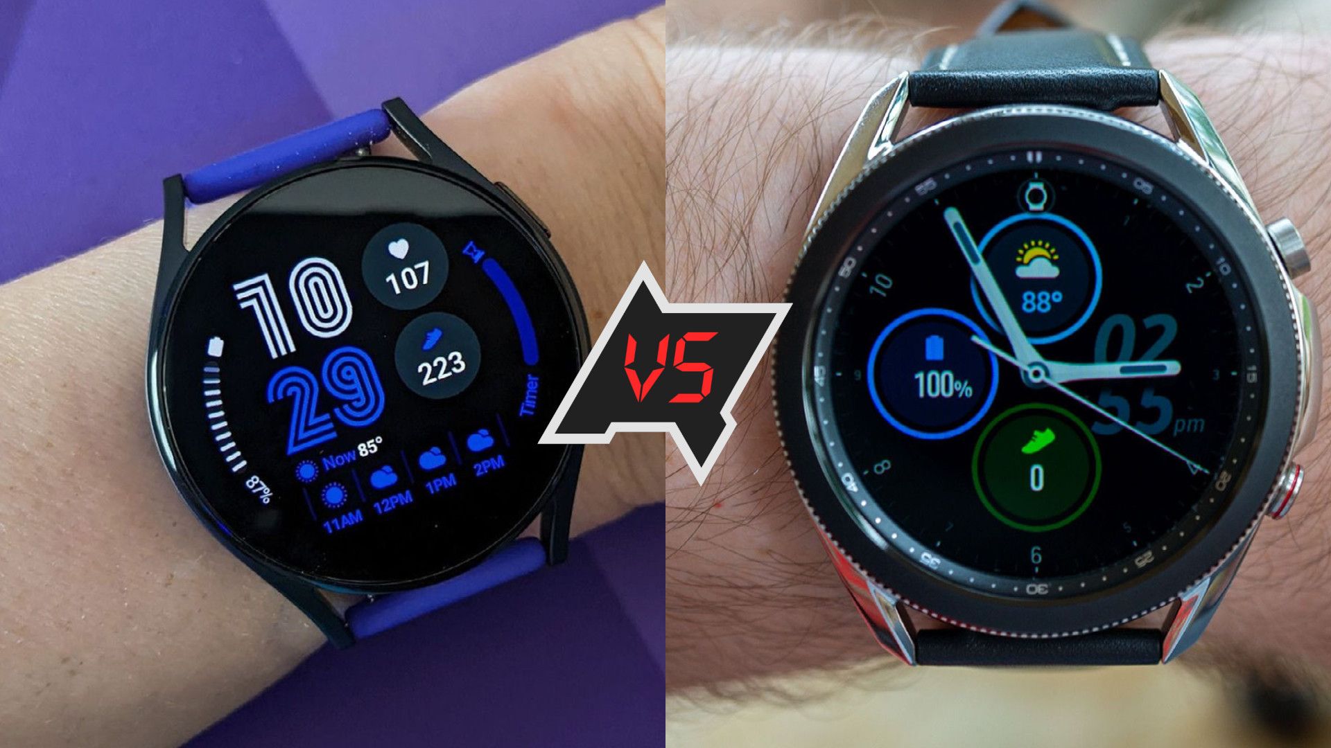 Galaxy watch best sale vs watch 3