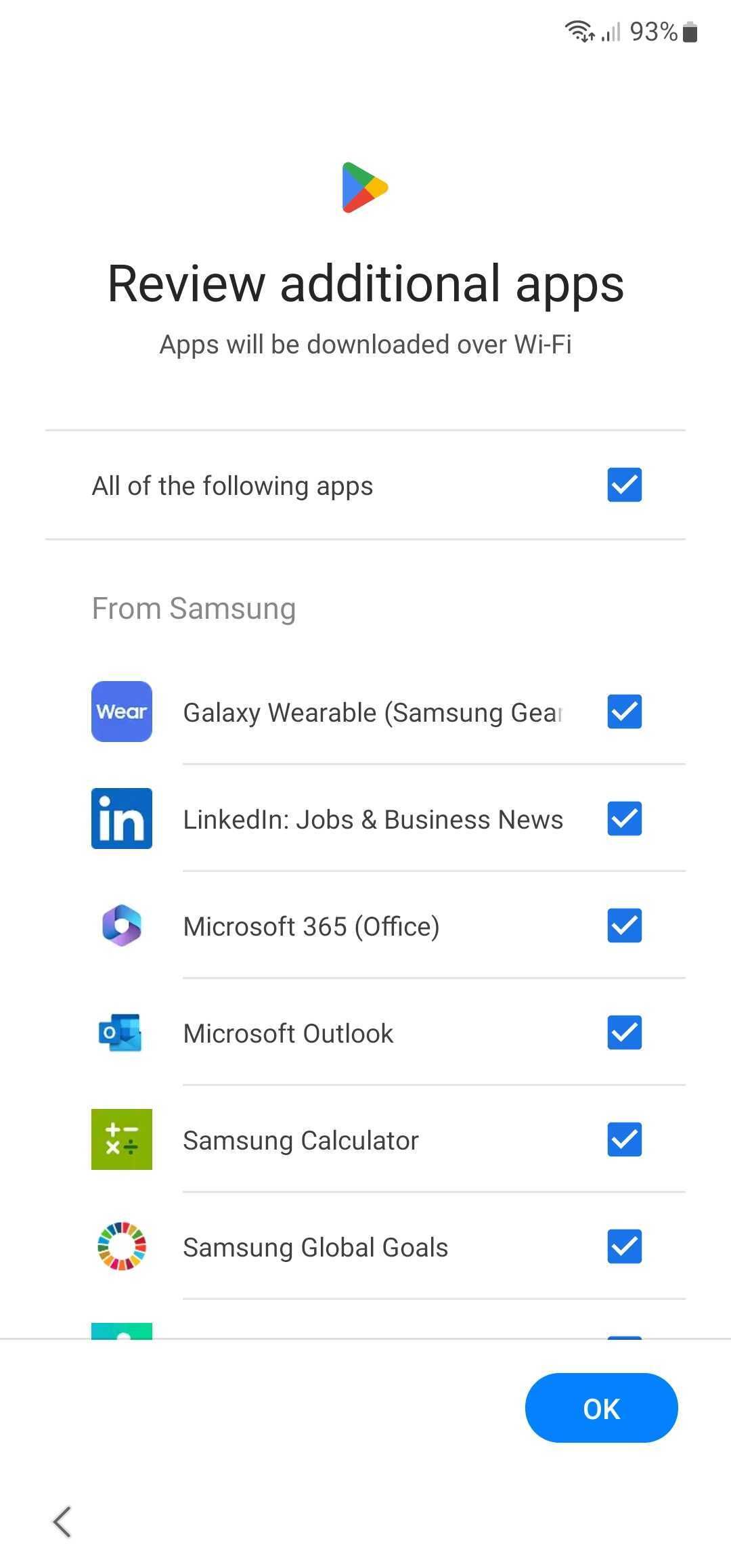 Aplikasi tambahan yang dapat dihapus dari ponsel Samsung Galaxy