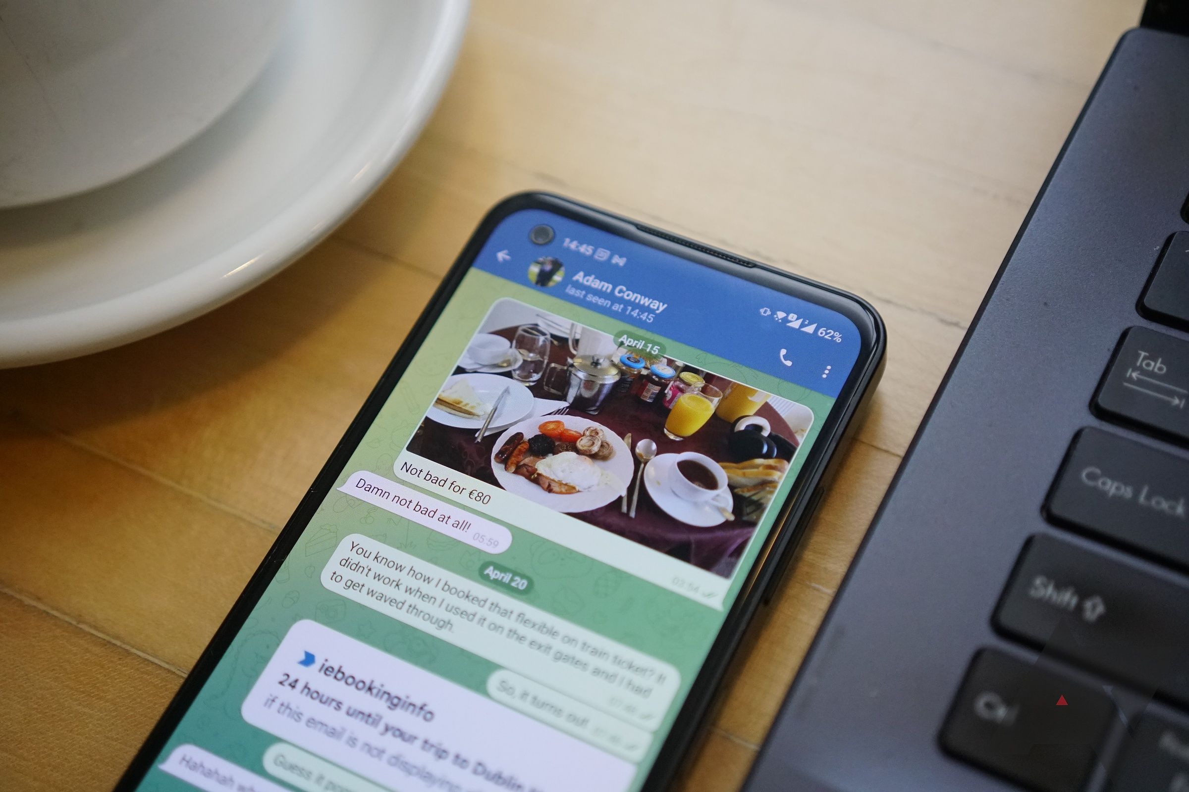 With Telegram, the app runs better on older phones