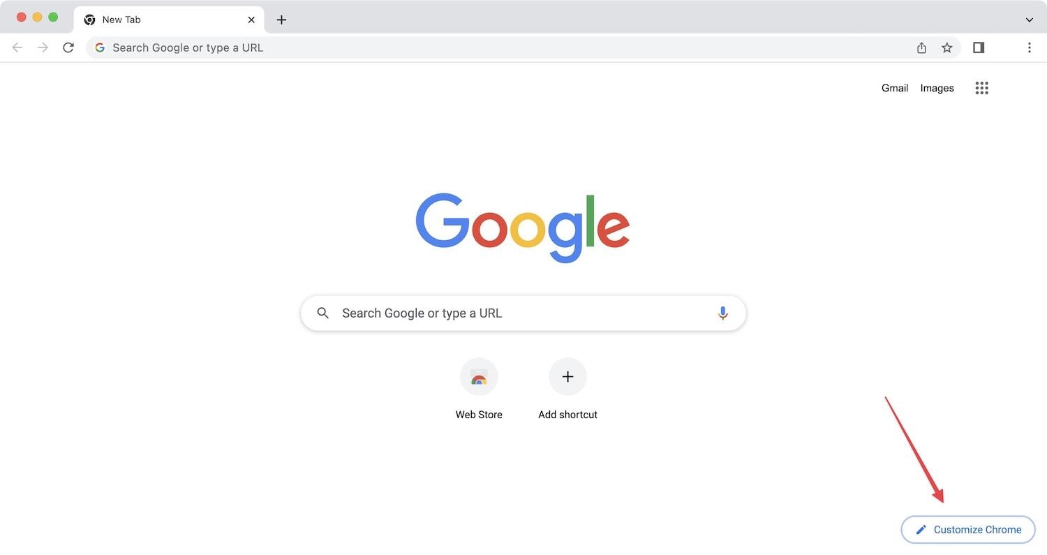Beranda Google Chrome