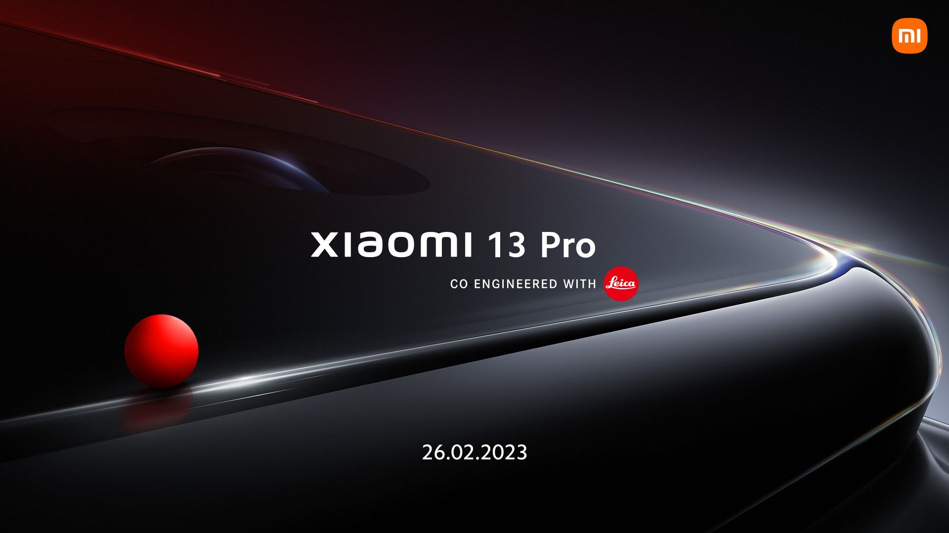 Xiaomi 13 Pro launch event teaser