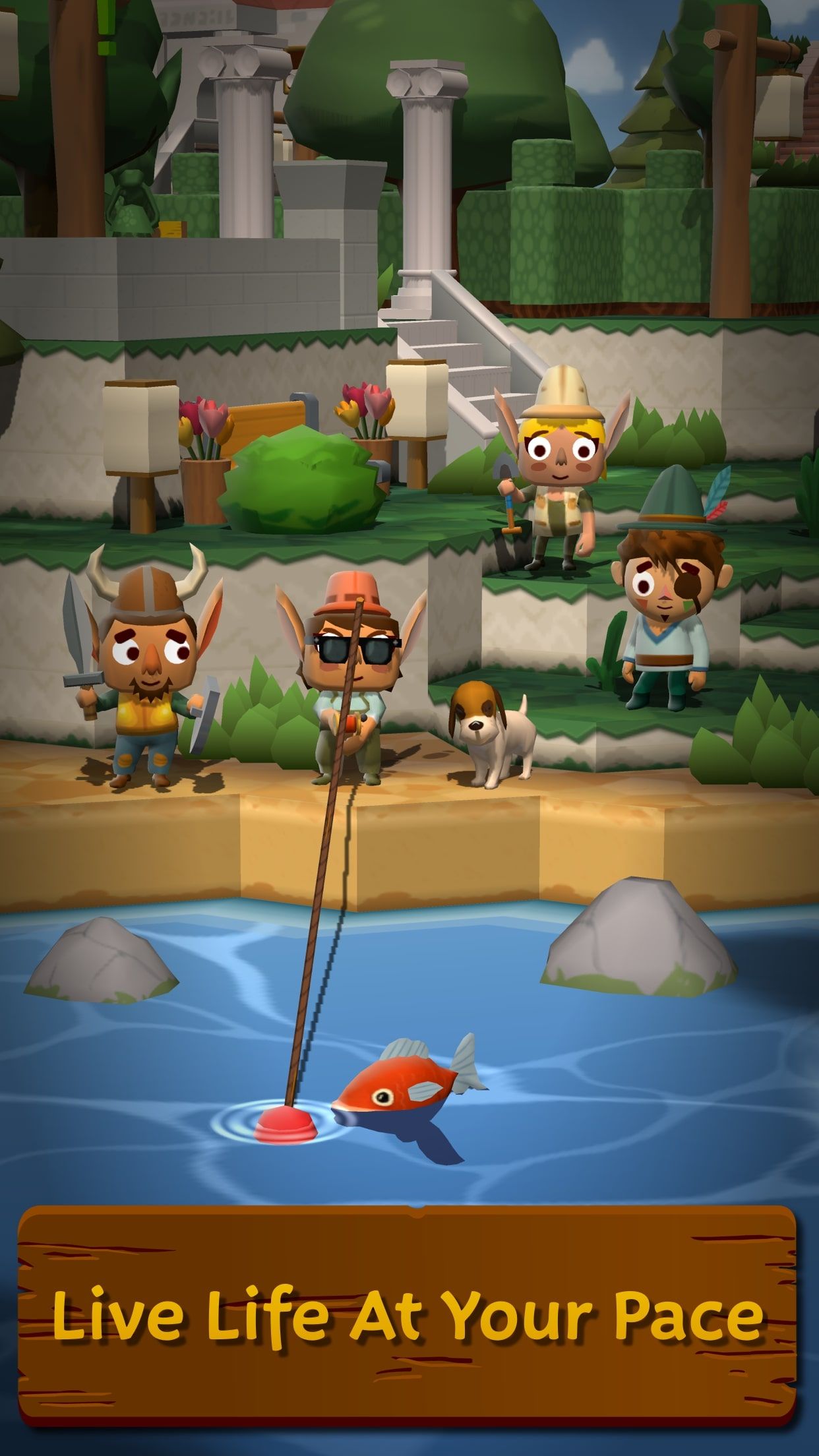 best-animal-crossing-games-android-seabeard-live-life-at-your-pace