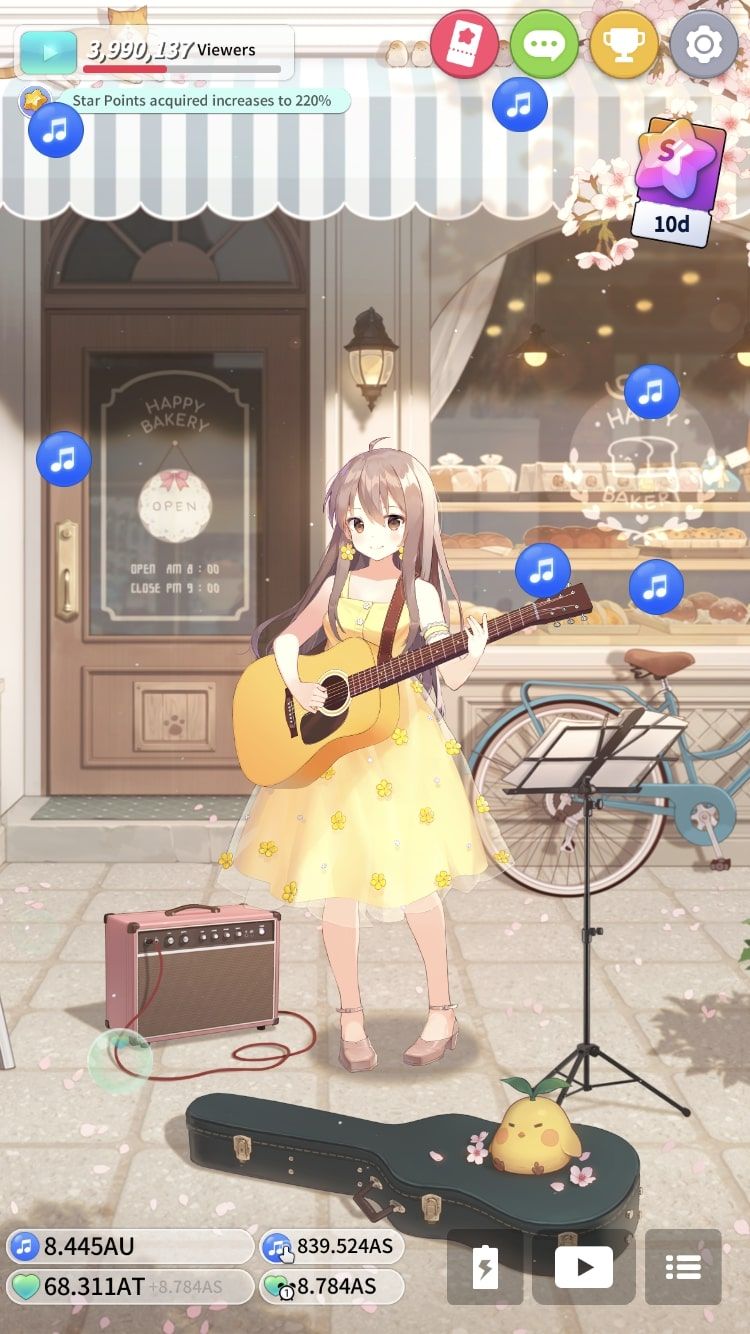 best-idle-games-android-guitar-girl-happy-bakery
