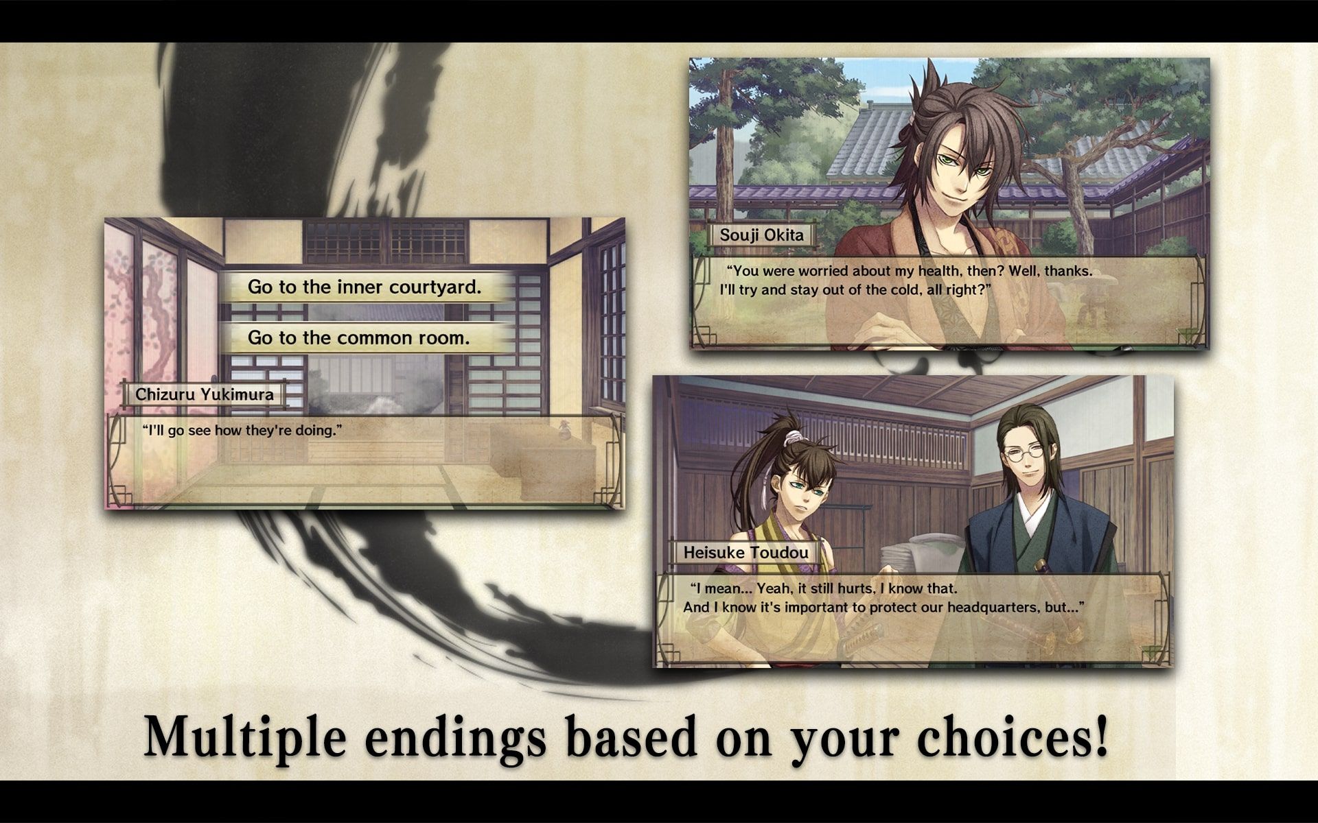 best-visual-novels-android-hakuoki-multiple-endings-based-on-your-choices