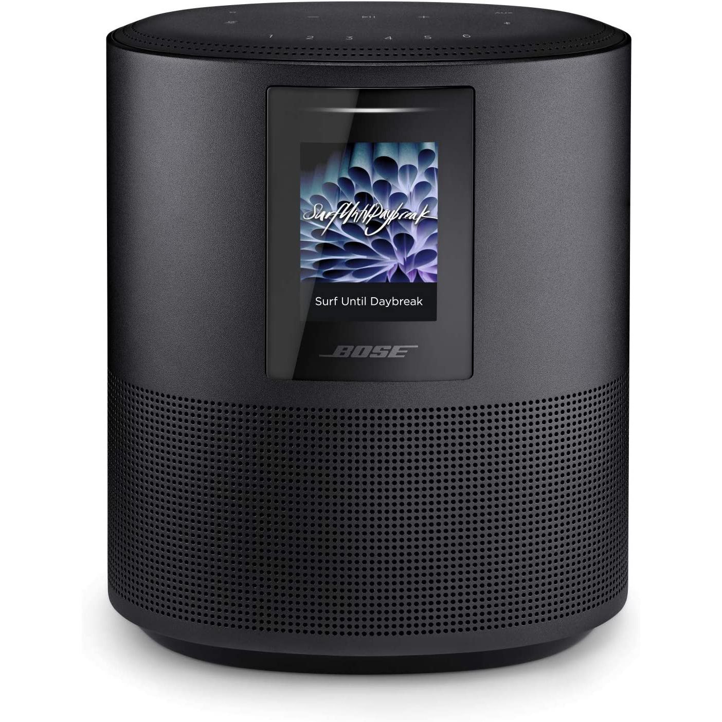 The Bose Home Speaker 500 white background