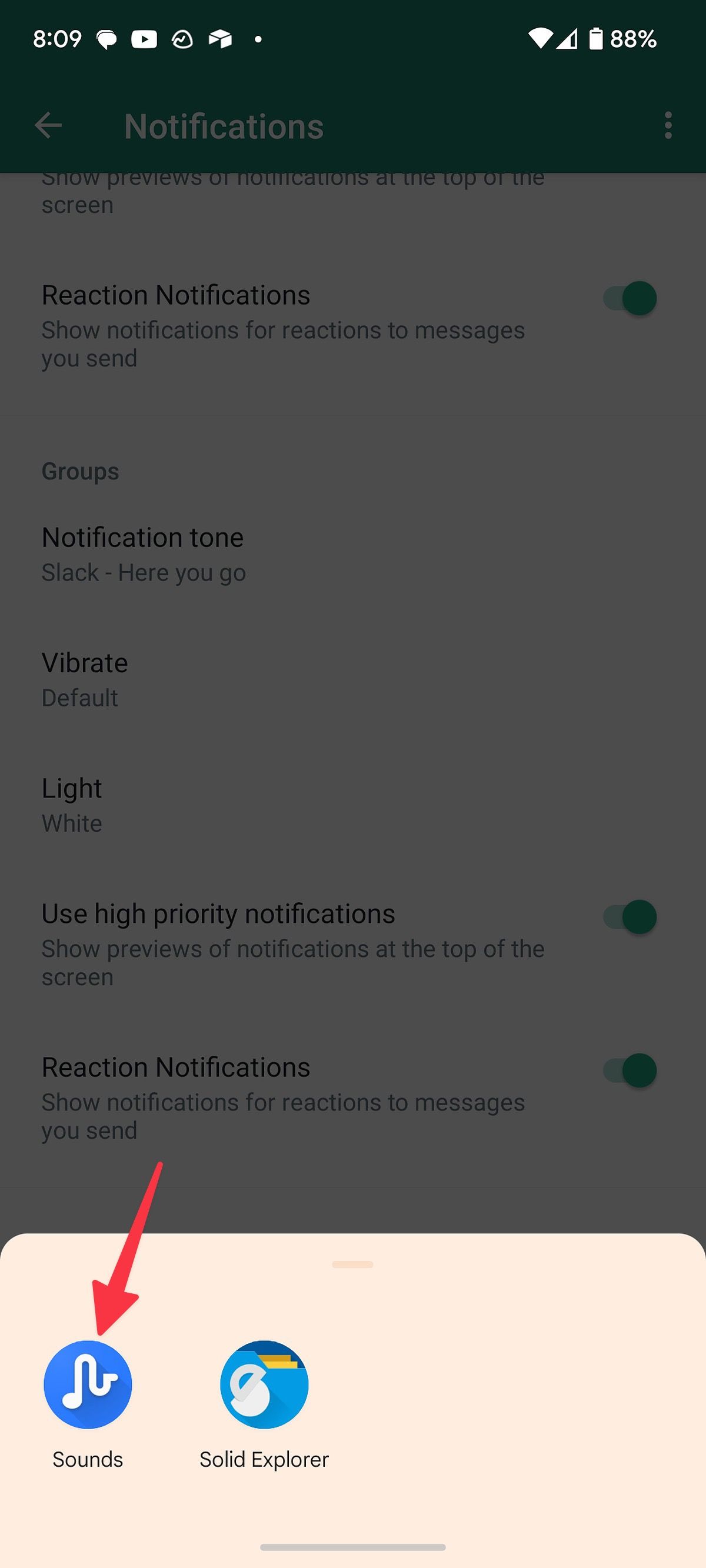 change WhatsApp ringtone on Android