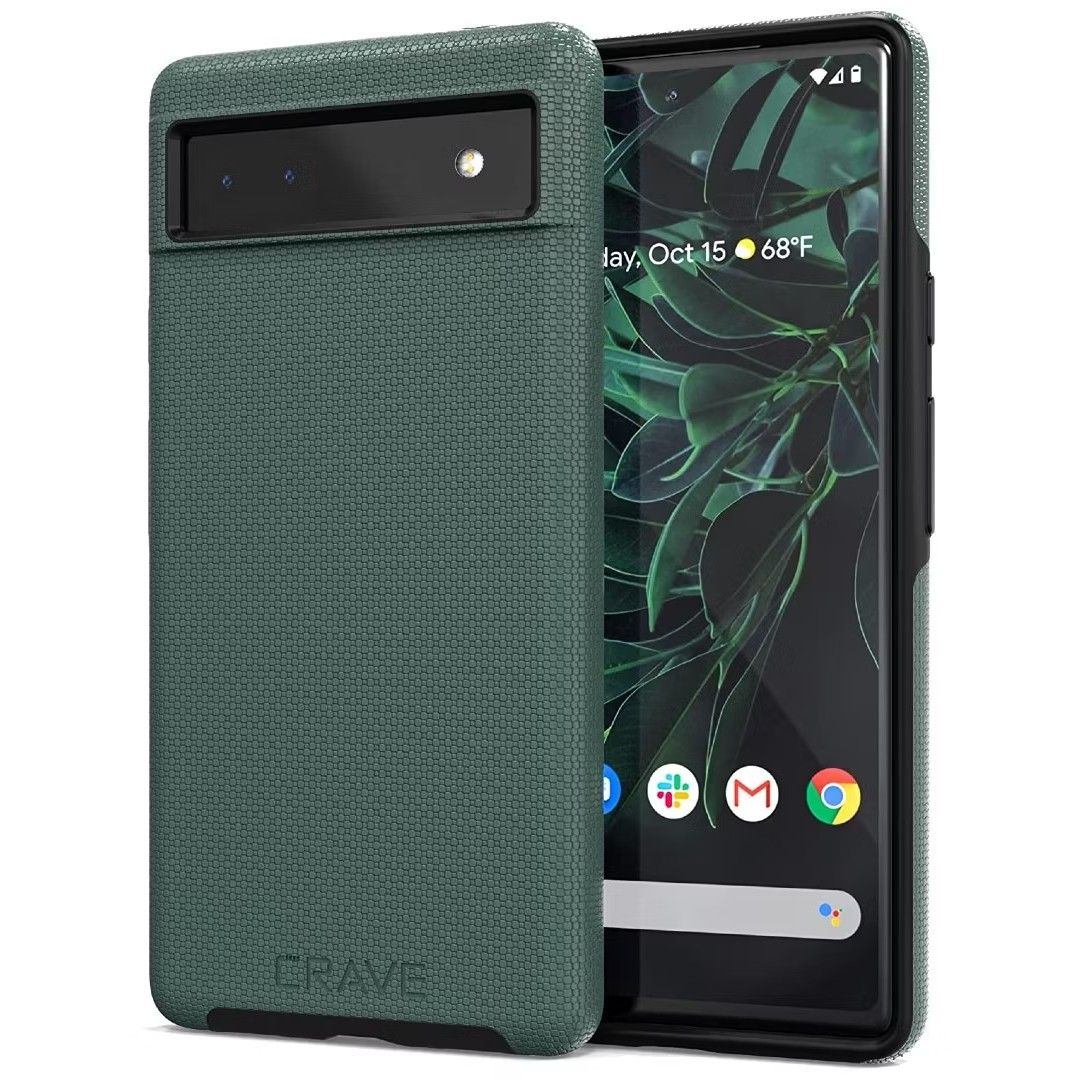 Crave Dual Guard case for Pixel 6a - Aqua color