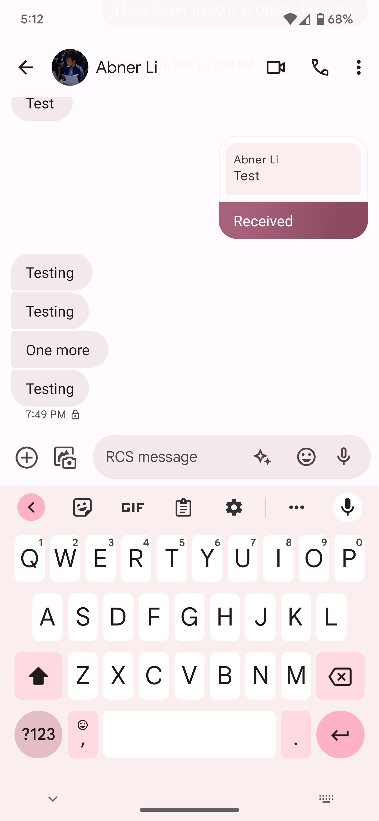 Google-Messages-Bard-testing-Beta-1