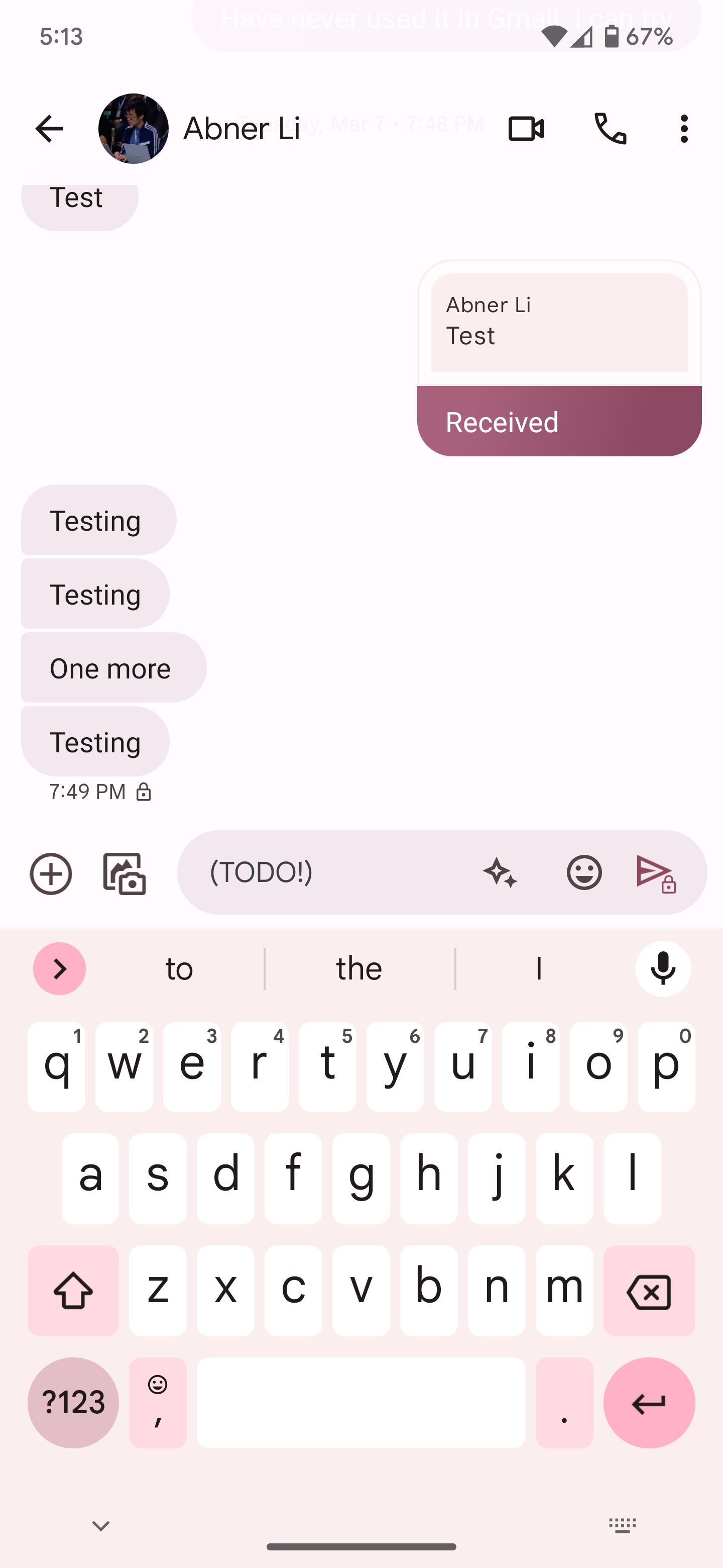 Google-Messages-Bard-testing-Beta-2