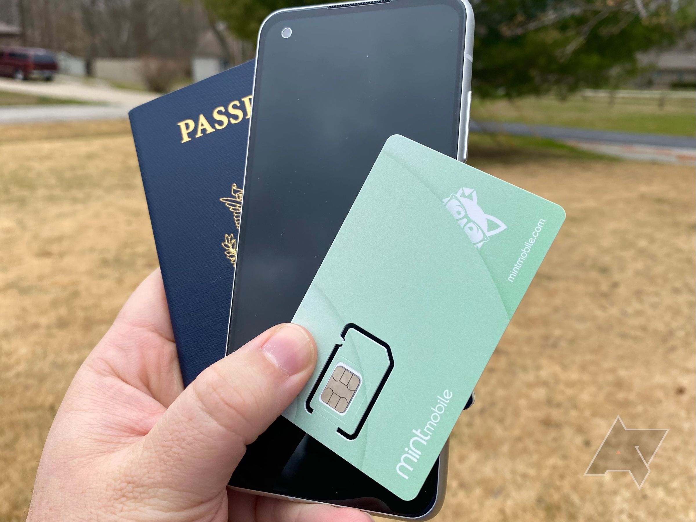 Mint Mobile SIM with Zenfone 8 and passport