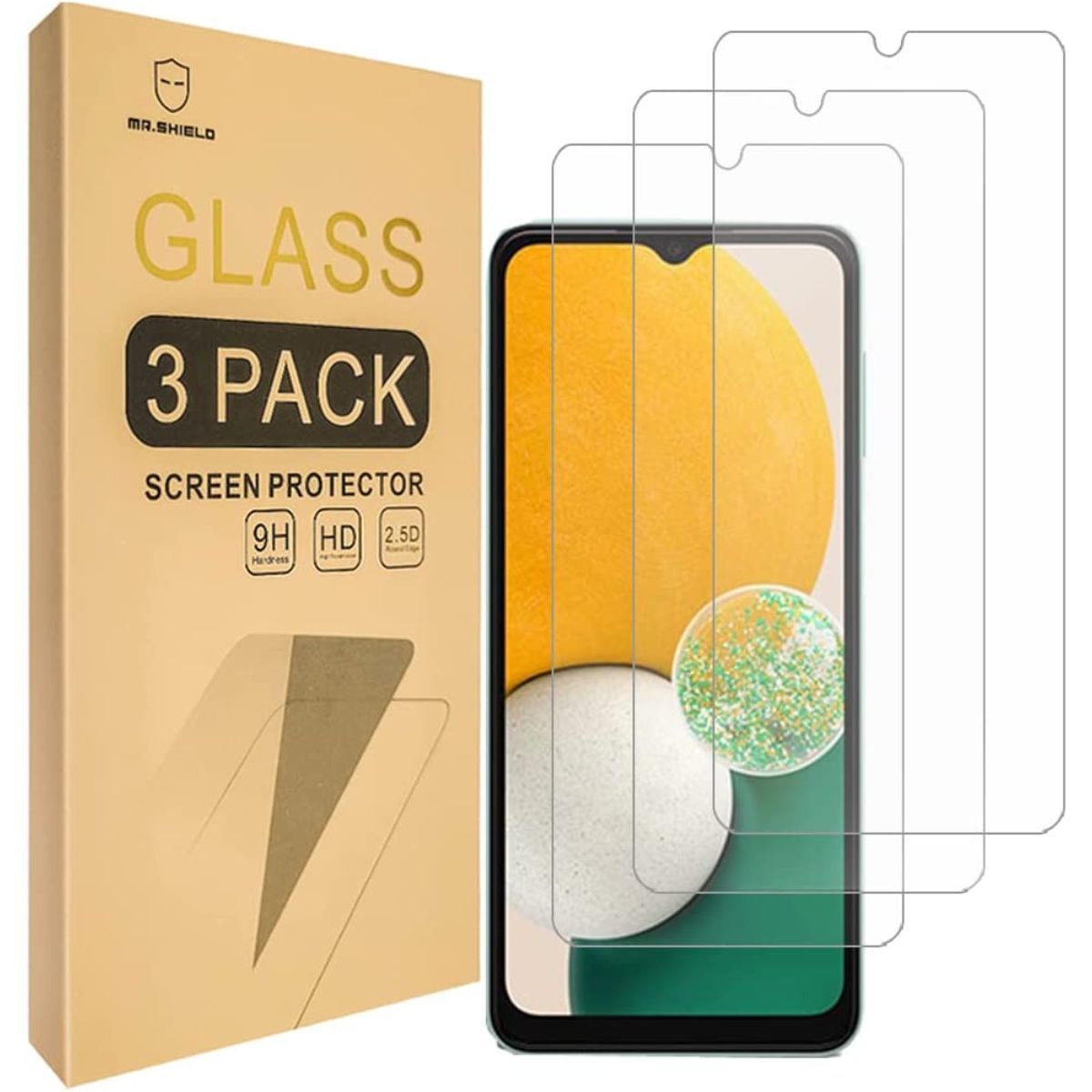 Mr.Shield Tempered Glass Screen Protector For Samsung Galaxy A14
