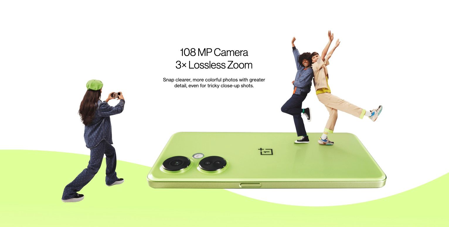 Especificações da câmera OnePlus Nord CE 3 Lite