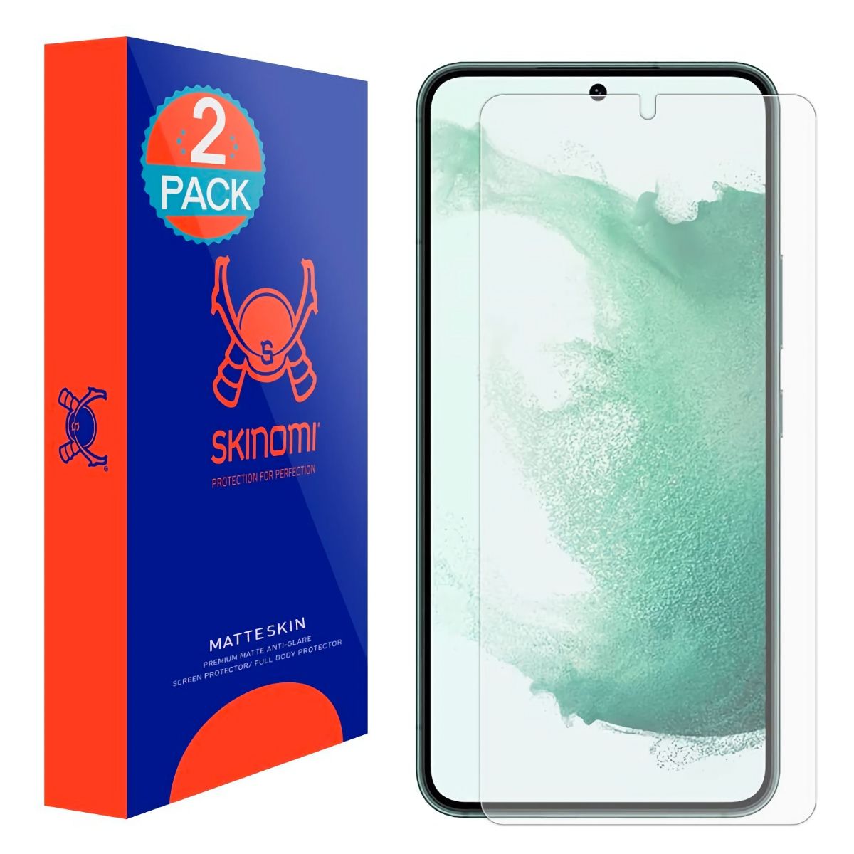 Skinomi Matte Mask Protector for Galaxy S23 Plus.