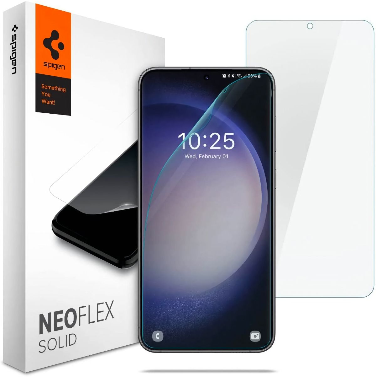 Spigen NeoFlex Solid Screen Protector for Galaxy S23 Plus.