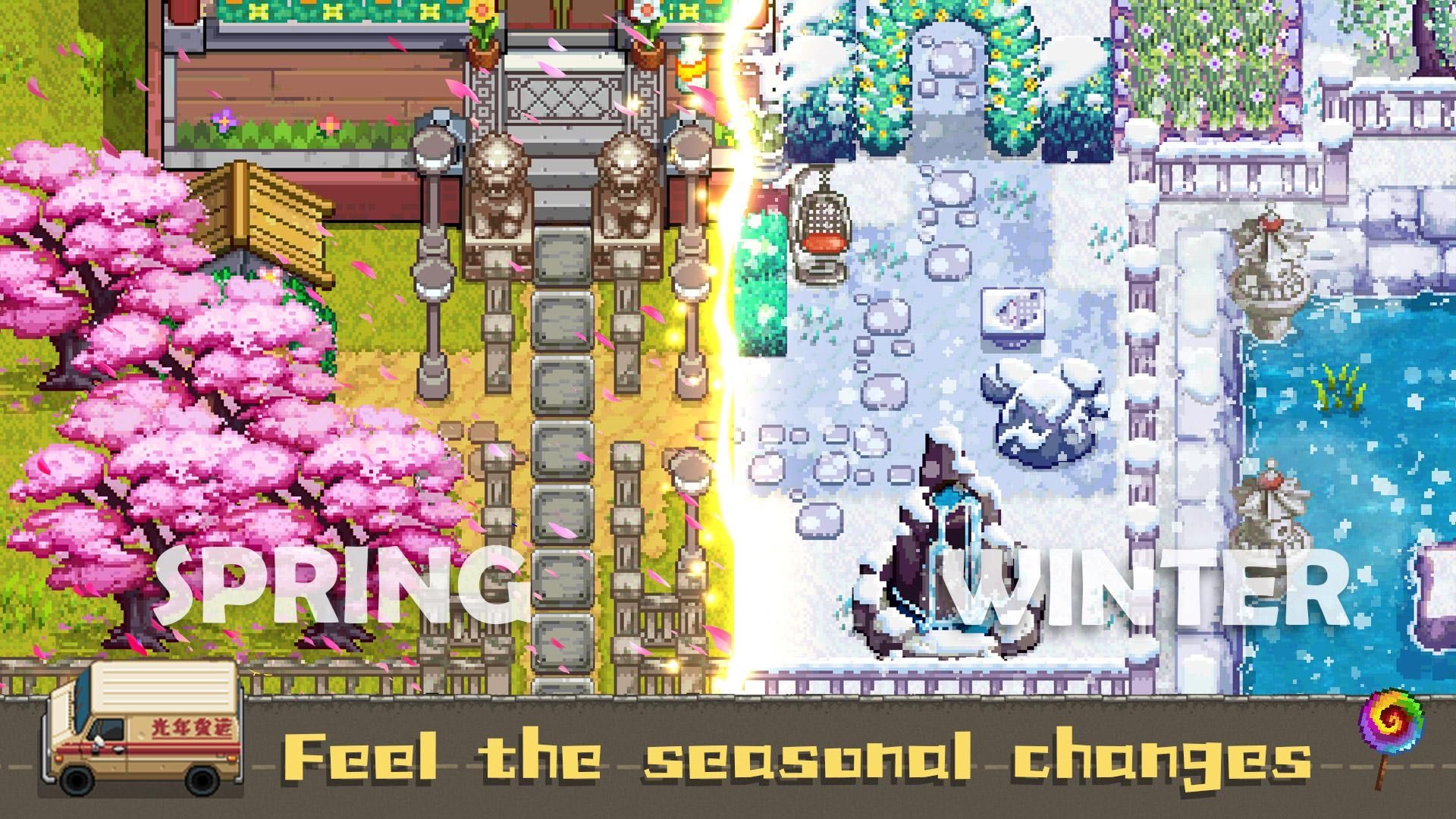 best-animal-crossing-games-android-harvest-town-feel-the-seasonal-changes