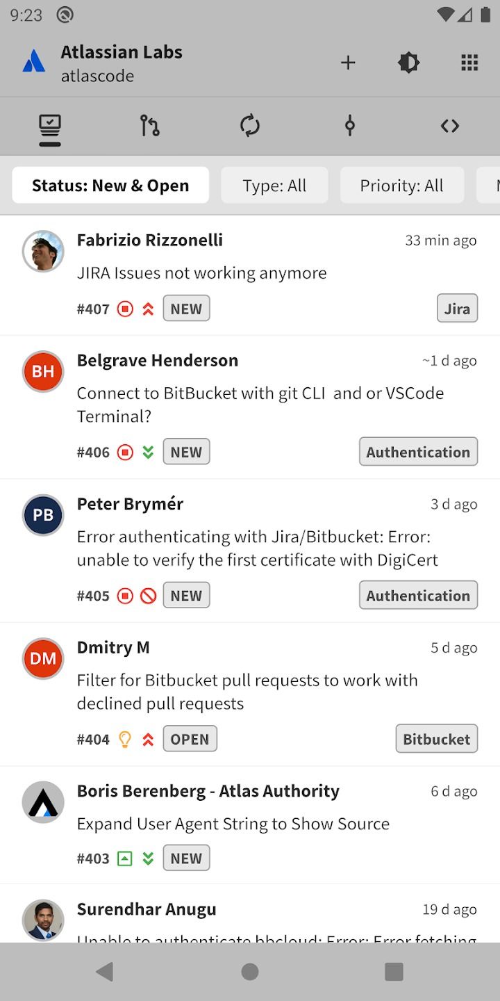 GitHub Alternative - GitApp for Bitbucket