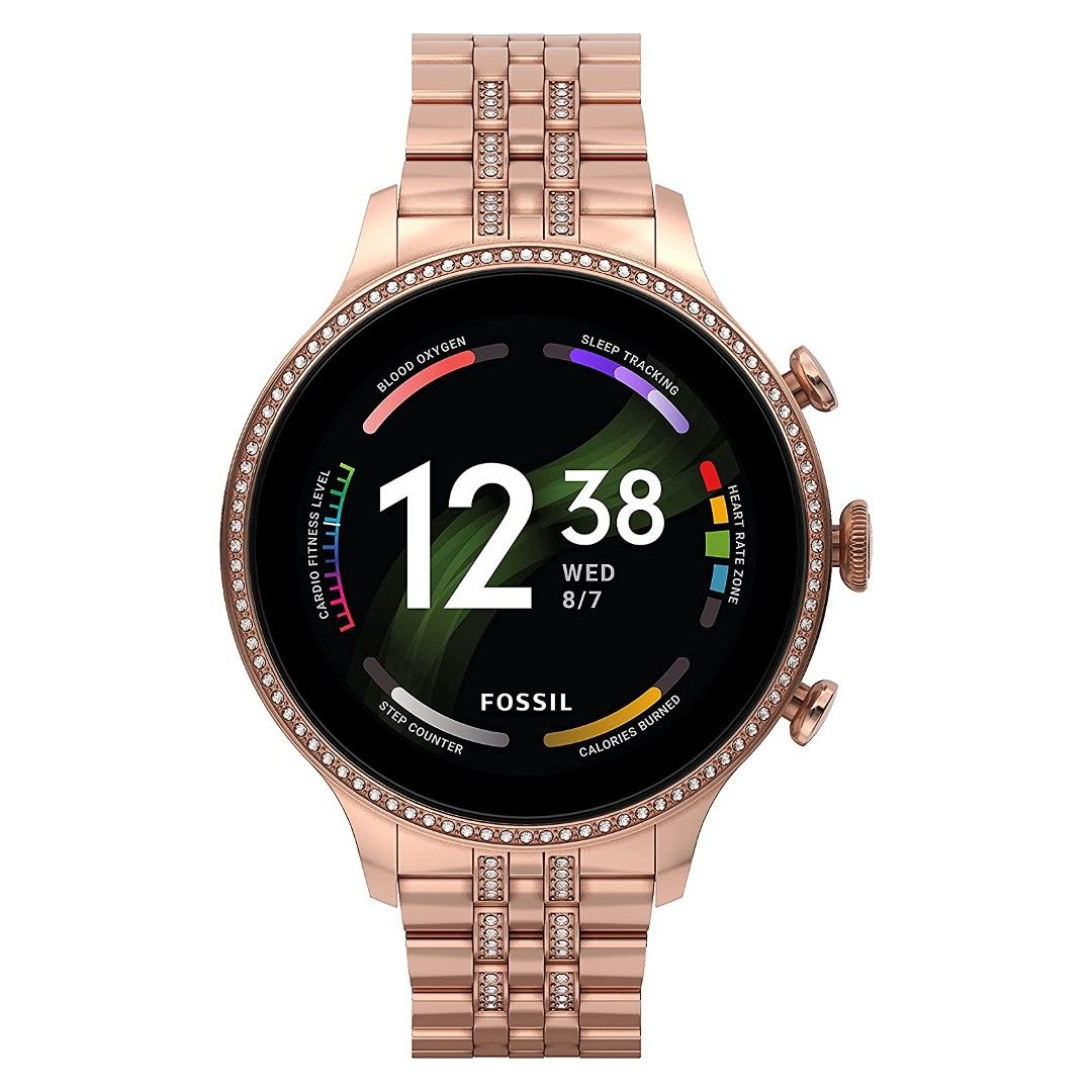 Fossil Gen 6 Rose Gold Smartwatch for Women