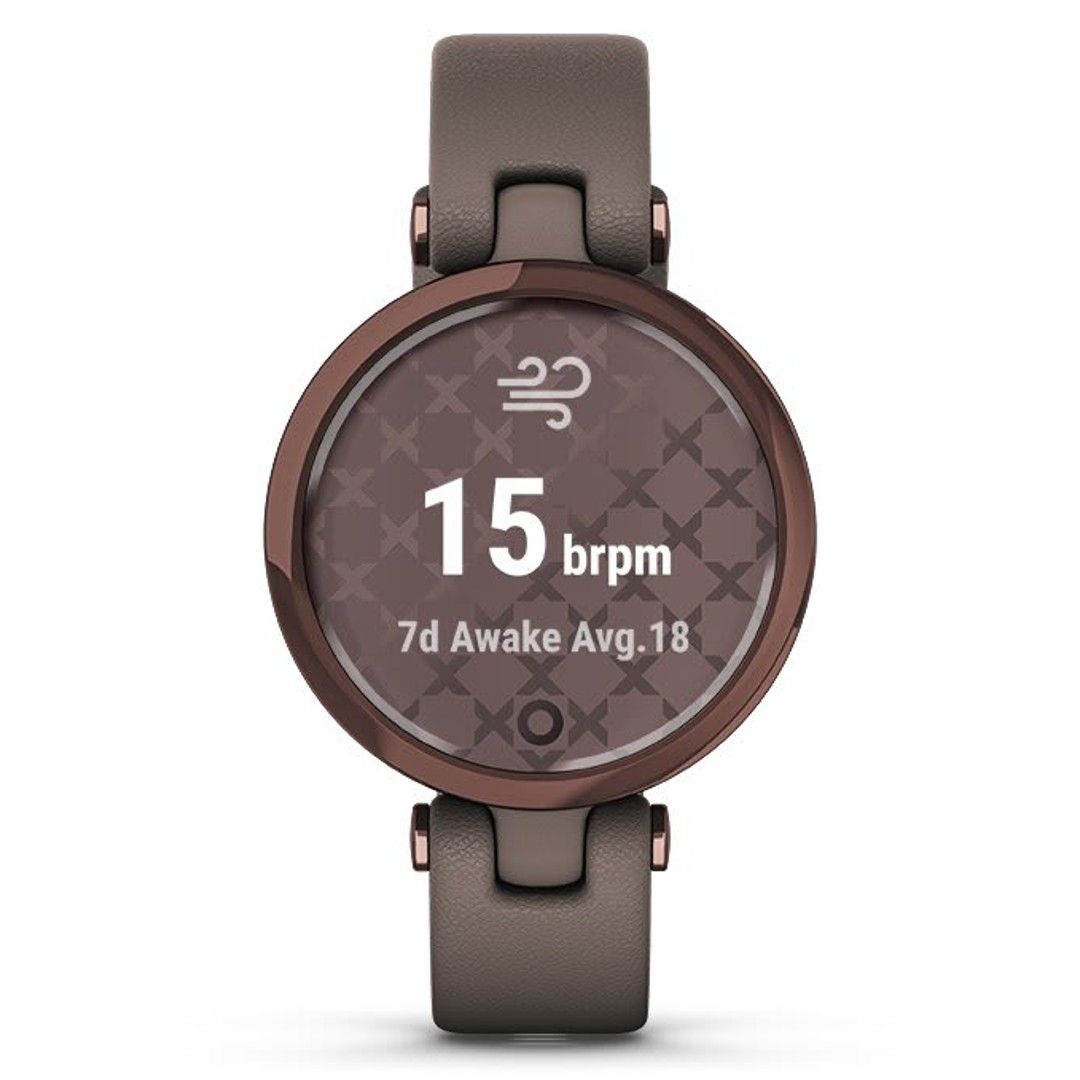 Garmin Lily Smartwatch with a silicone band