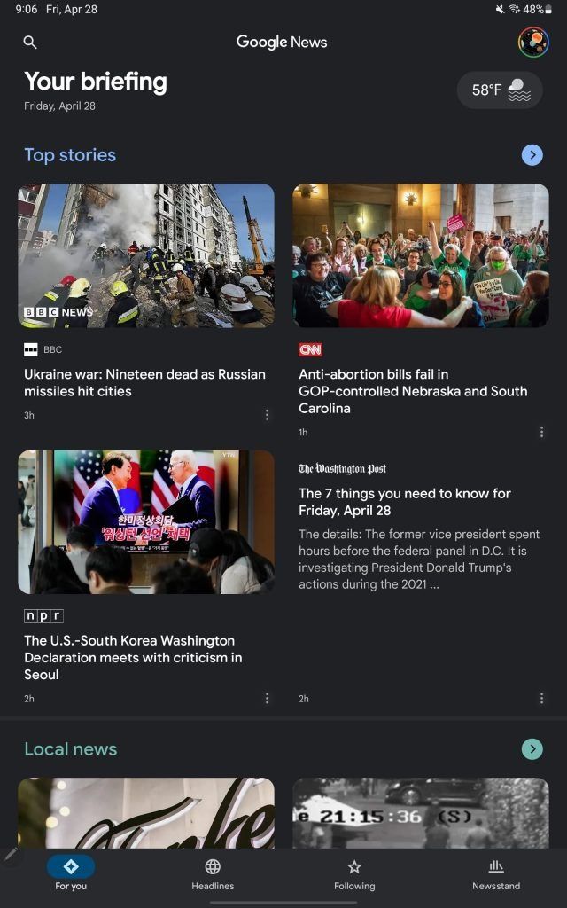 Google-News-Material-You-redesign