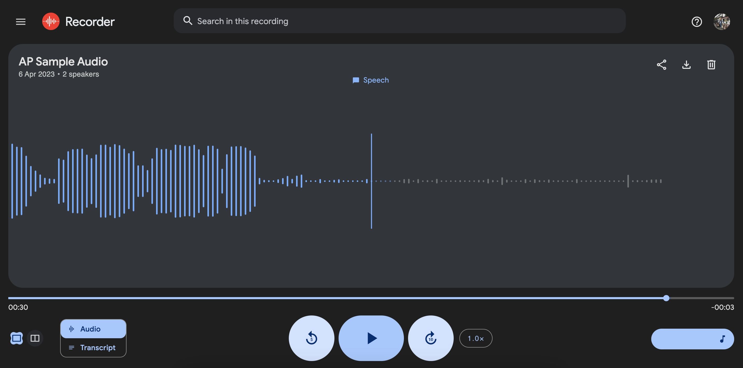 Google Recorder for the web looks a lot more modern with Material You revamp