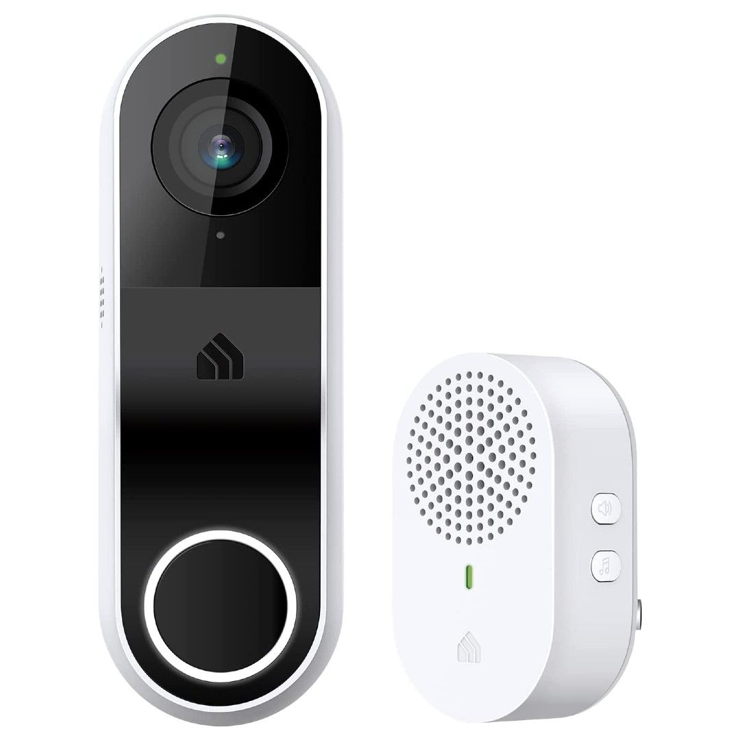 Kasa KD110 Smart Video Doorbell on a white background