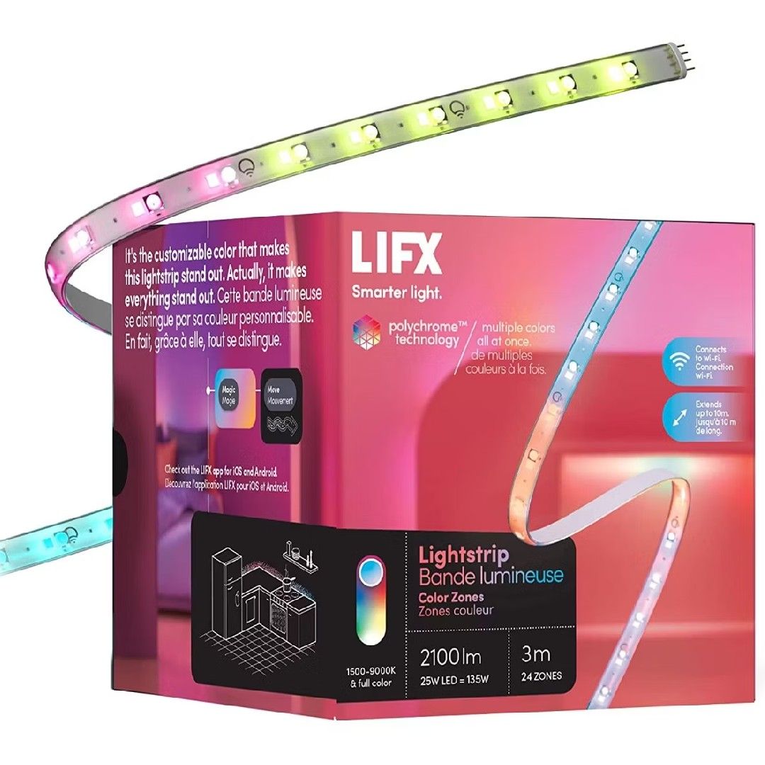 kit lifx-lightstrip-120 polegadas