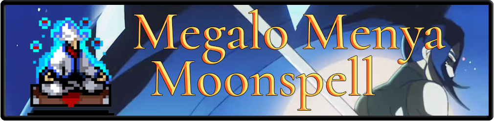 Banner do personagem Vampire Survivors Megalo Menya Moonspell