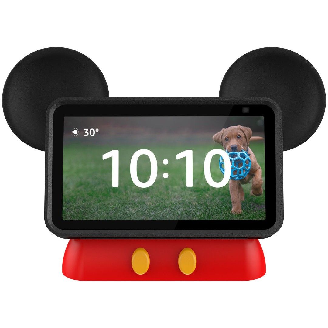 OtterBox Mickey Mouse Inspired Stand For Echo Present 5, forward-going via behold