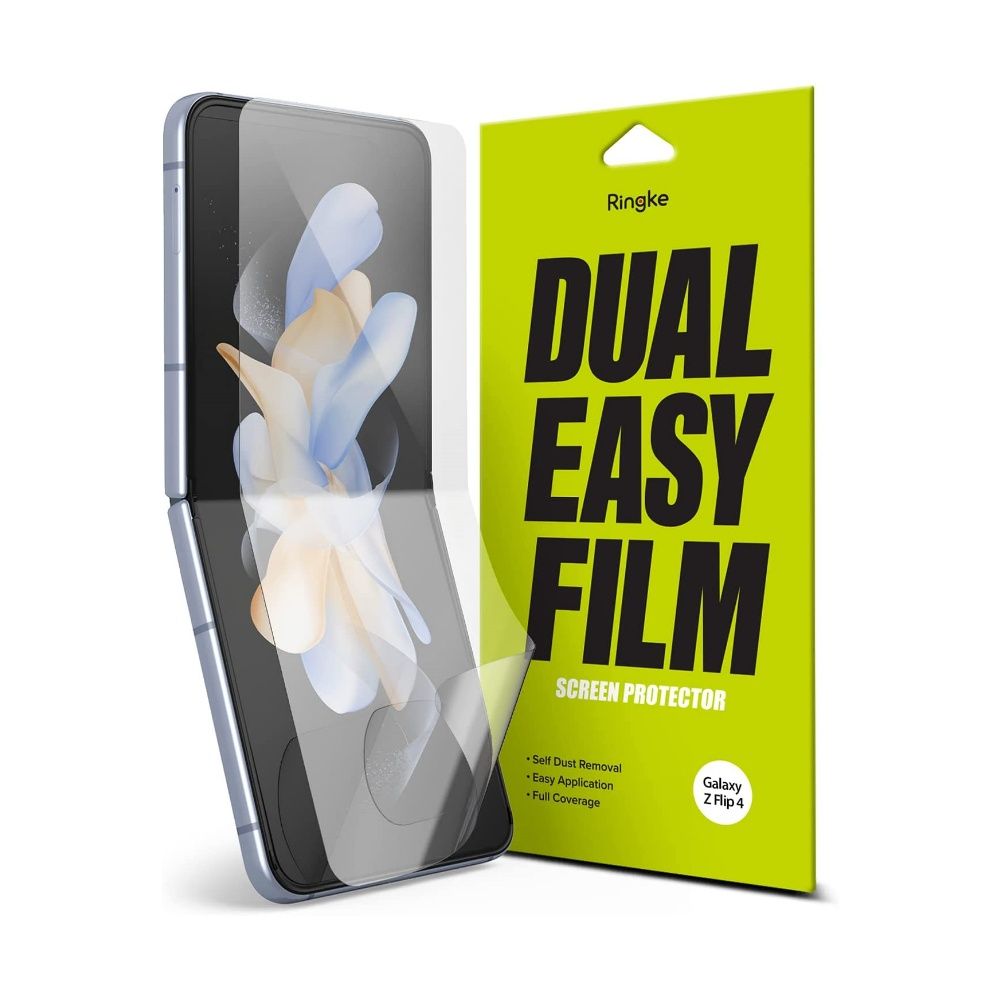 ringke dual easy film for galaxy z flip 4