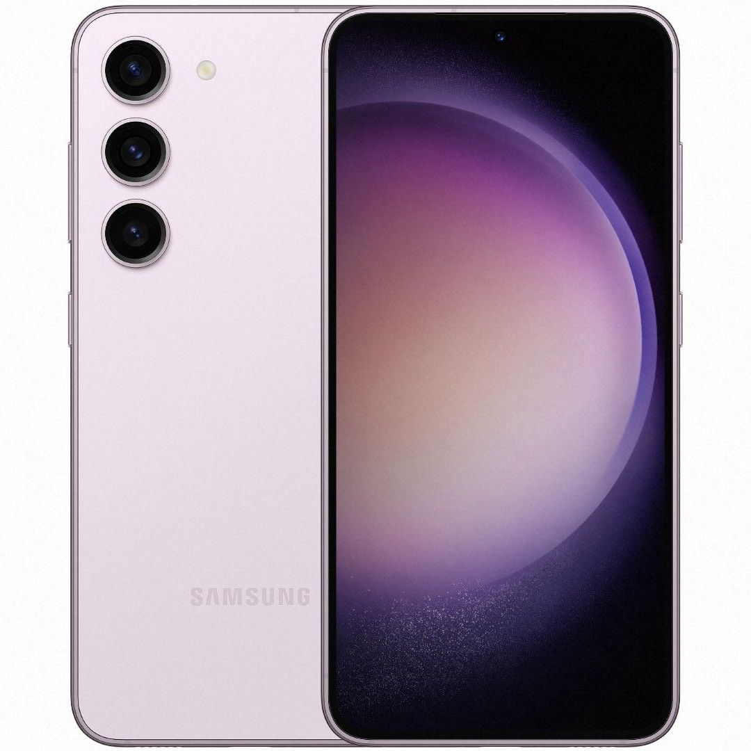 Samsung Galaxy S23 di Lavender