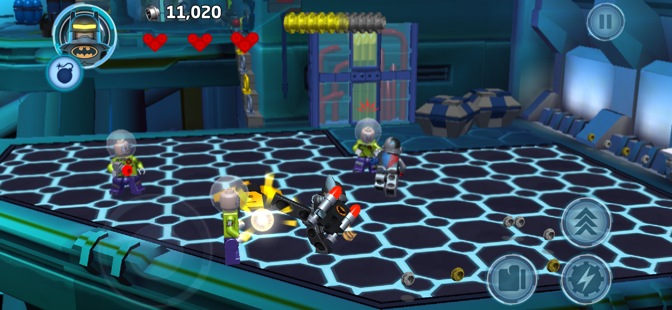 Captura de tela do jogo Lego Batman: Beyond Gotham
