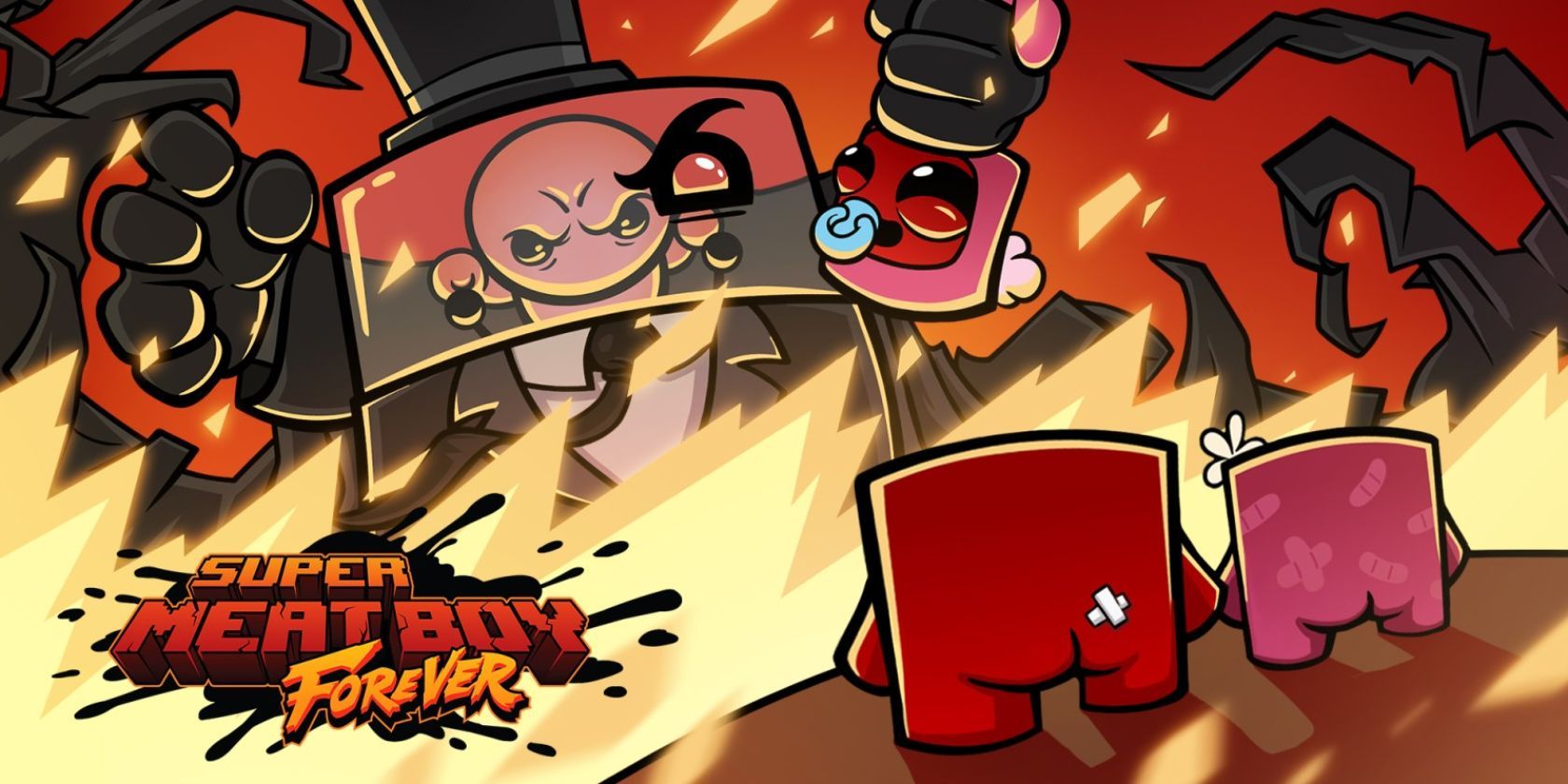 Rage With Nostalgia In the Super Meat Boy Forever Mobile Release - Droid  Gamers