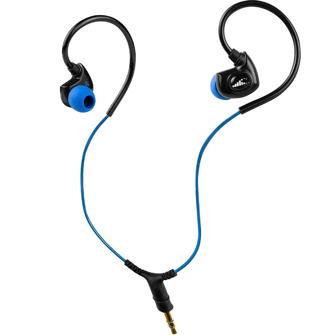Waterproof headphones H2O Audio Surge SX10-2 heaphones on a white background