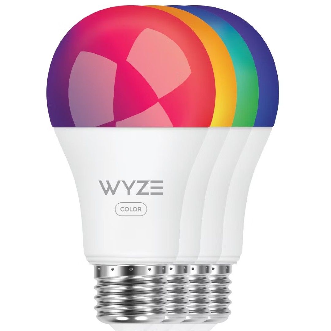 Wyze-smart-bulb-color-four-pack