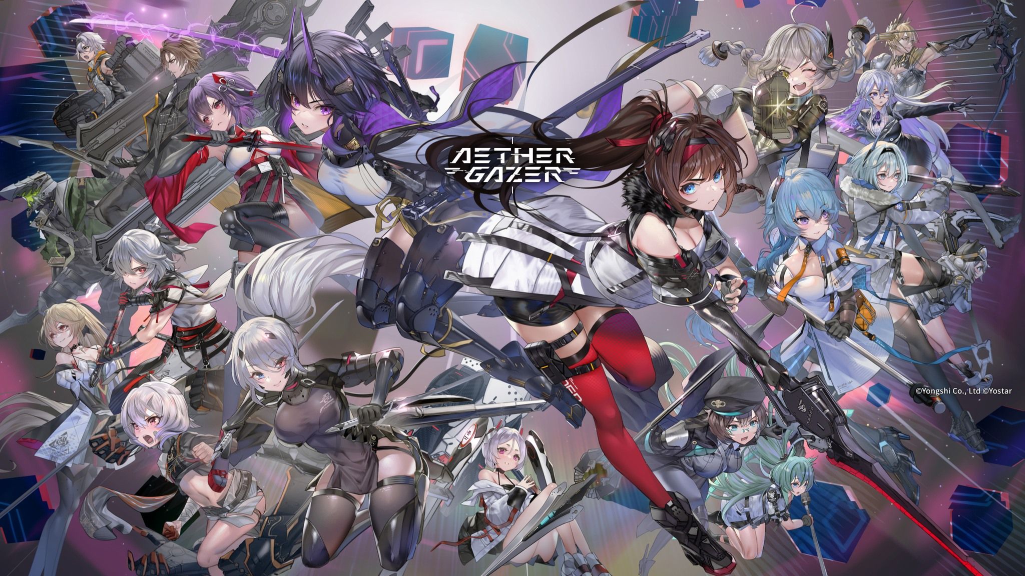 Featured image for Yostar's Aether Gazer celebrating Global launch