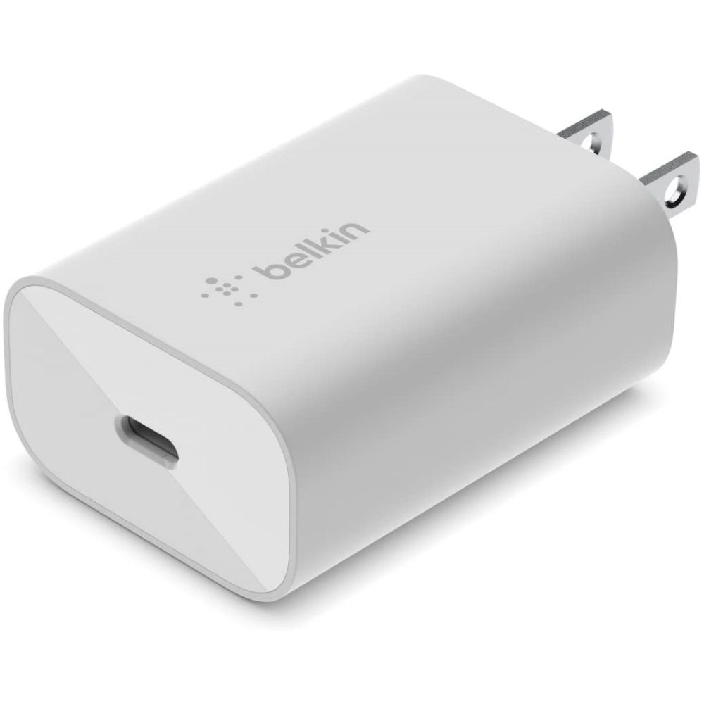 belkin boostcharge 25w, angled view