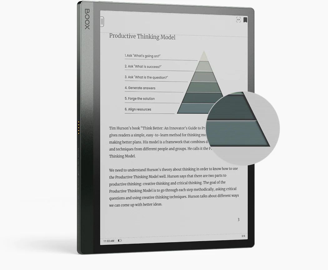 BOOX Tab Extremely C review product field image