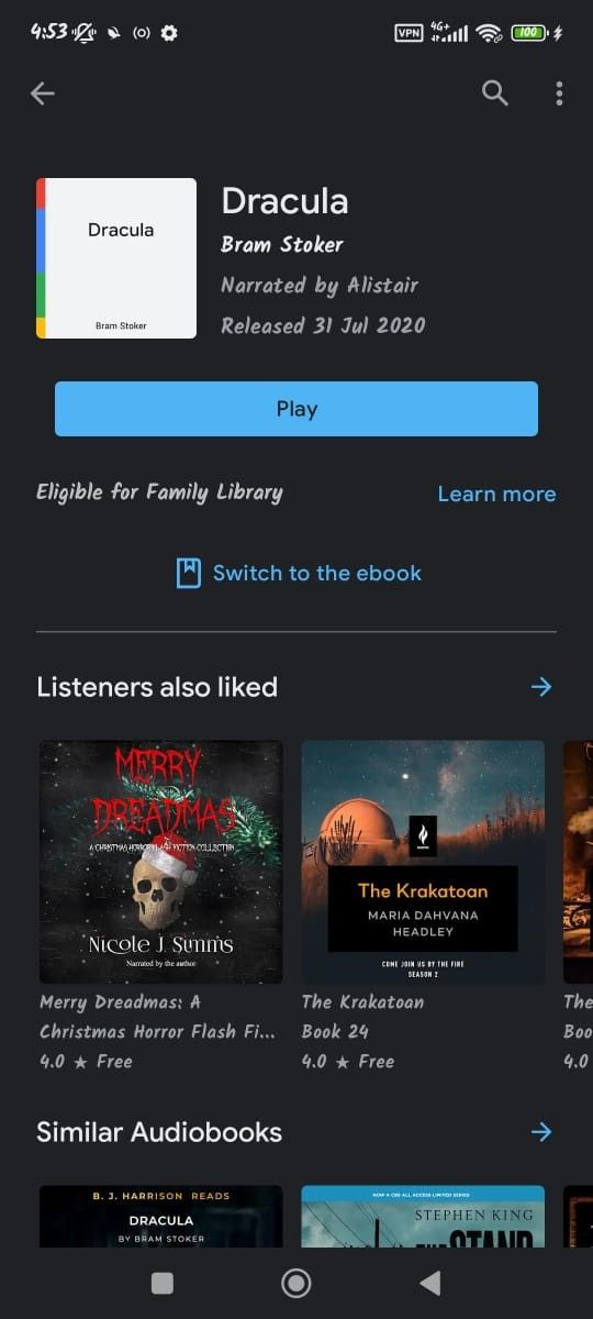 Google Play Store: How Get Free Audiobooks