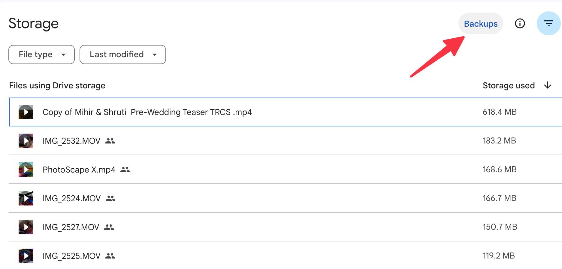 Free your Google Drive storage space Free your Google Drive storage space