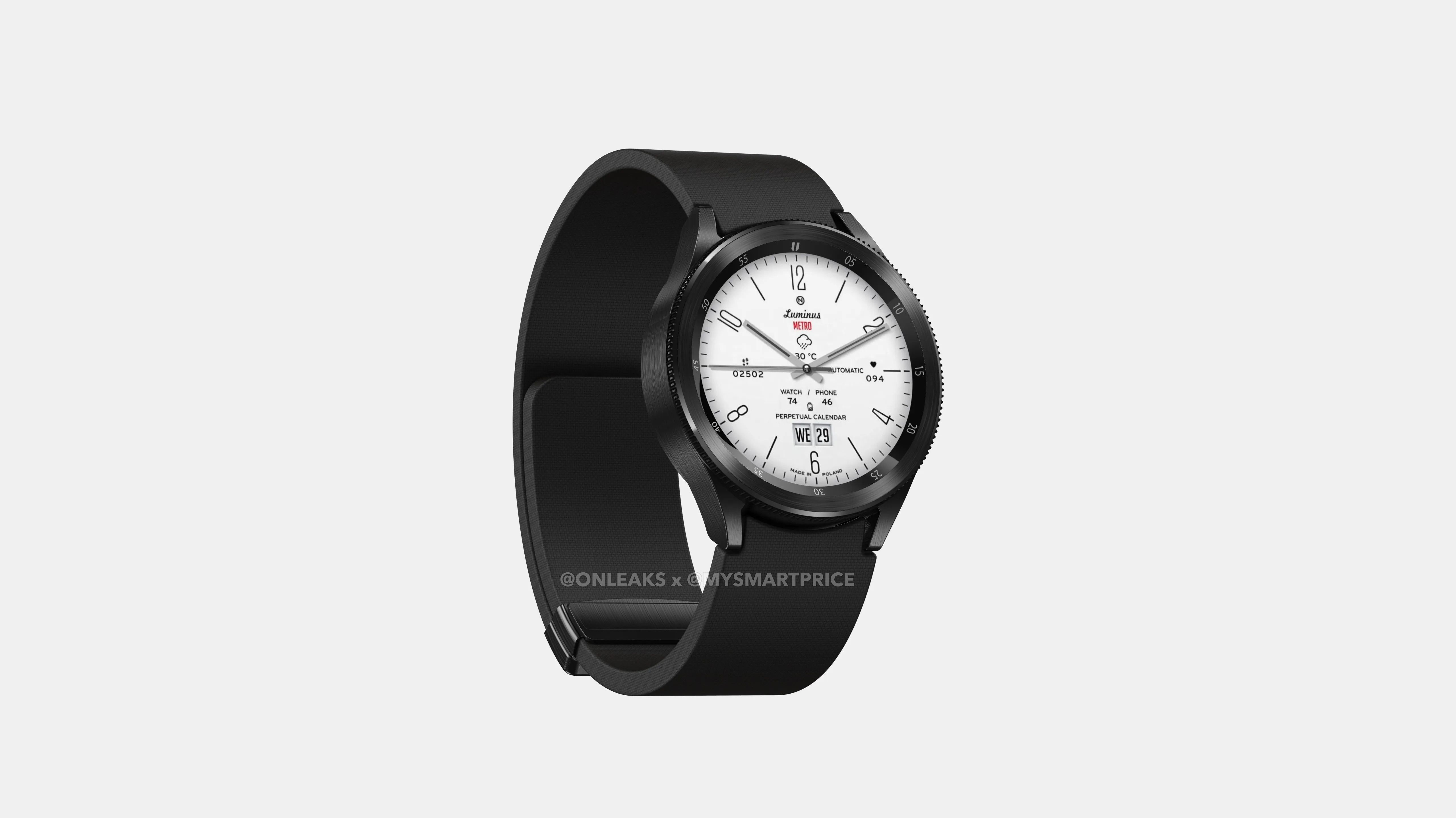 Samsung Galaxy Watch 6 Classic leaked render