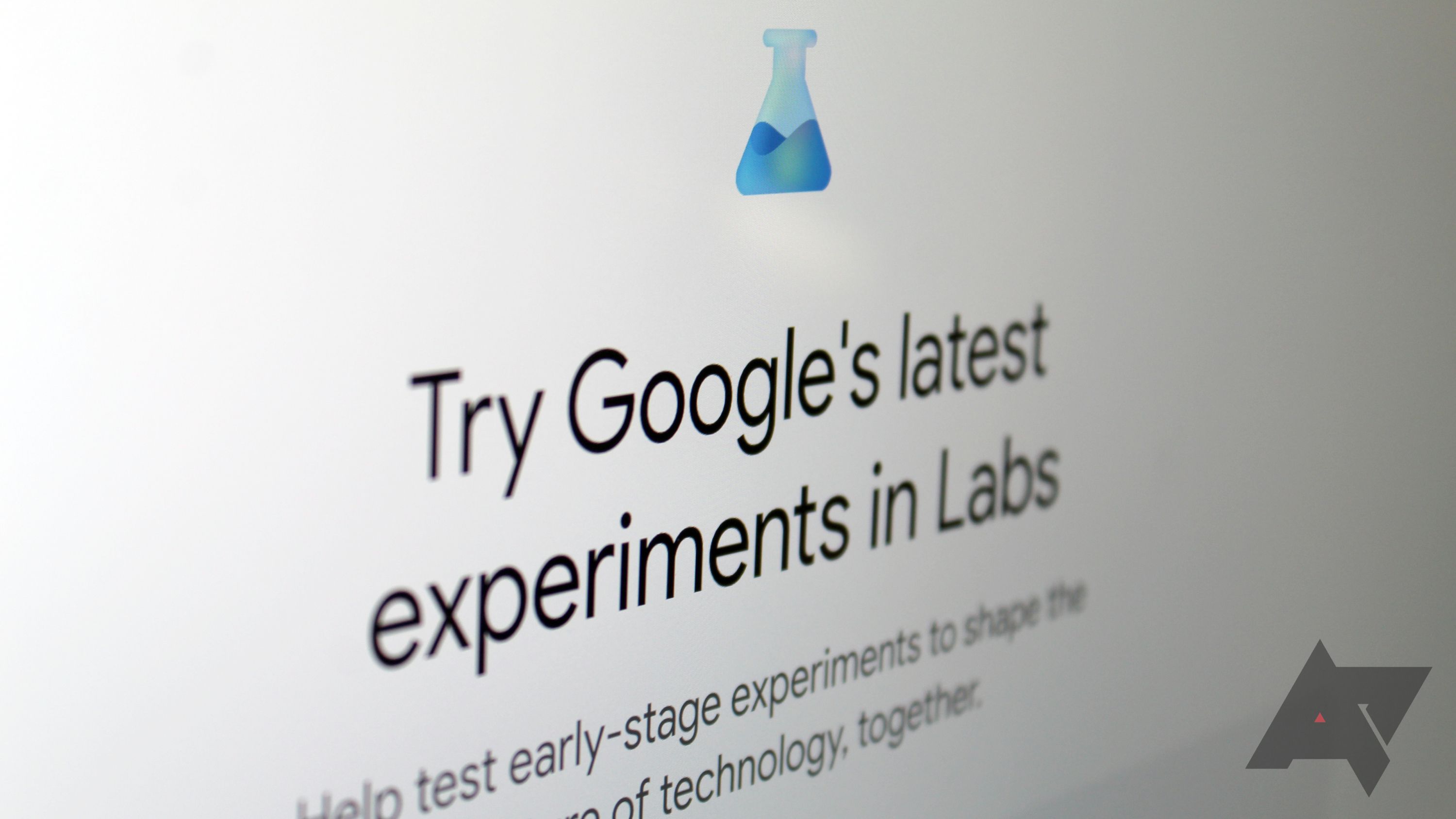 A screenshot of the Google Experiments in Labs web page.