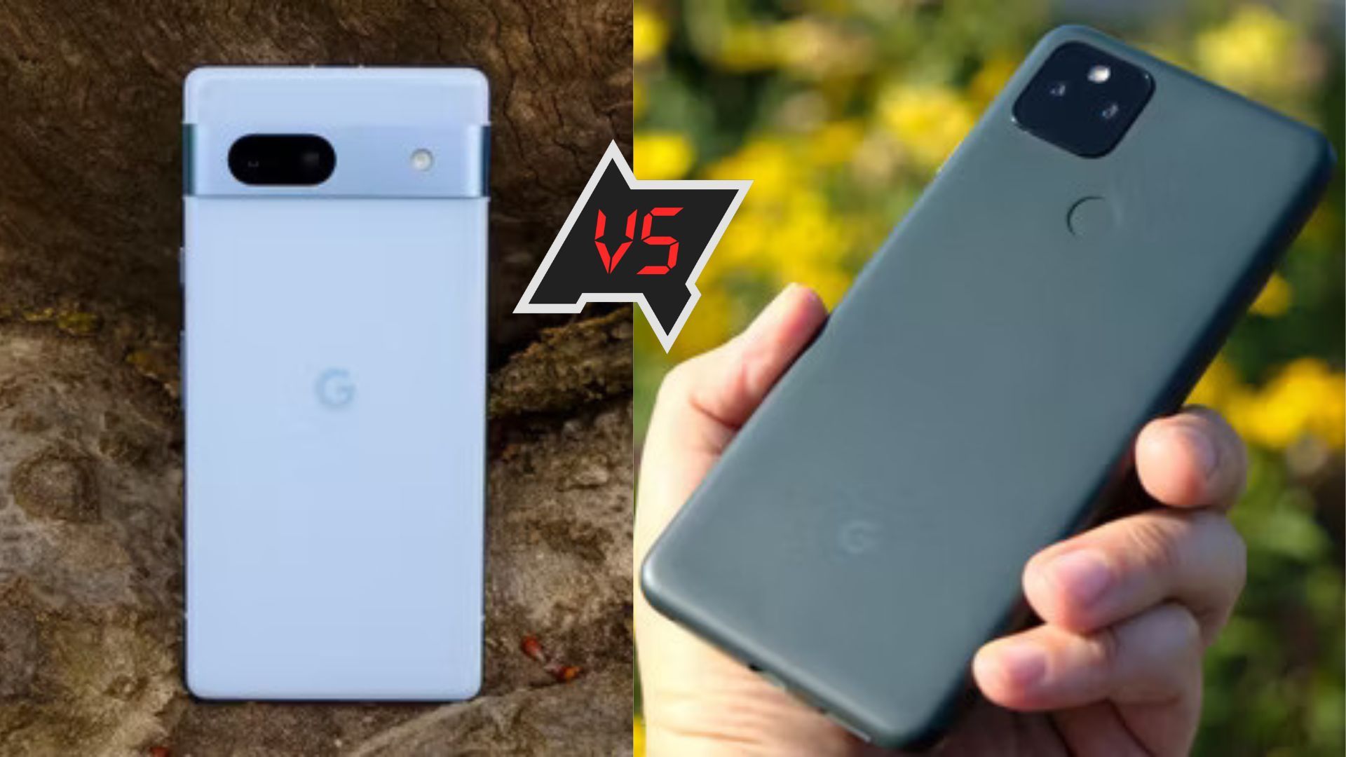 Google Pixel 7a vs Google Pixel 5a