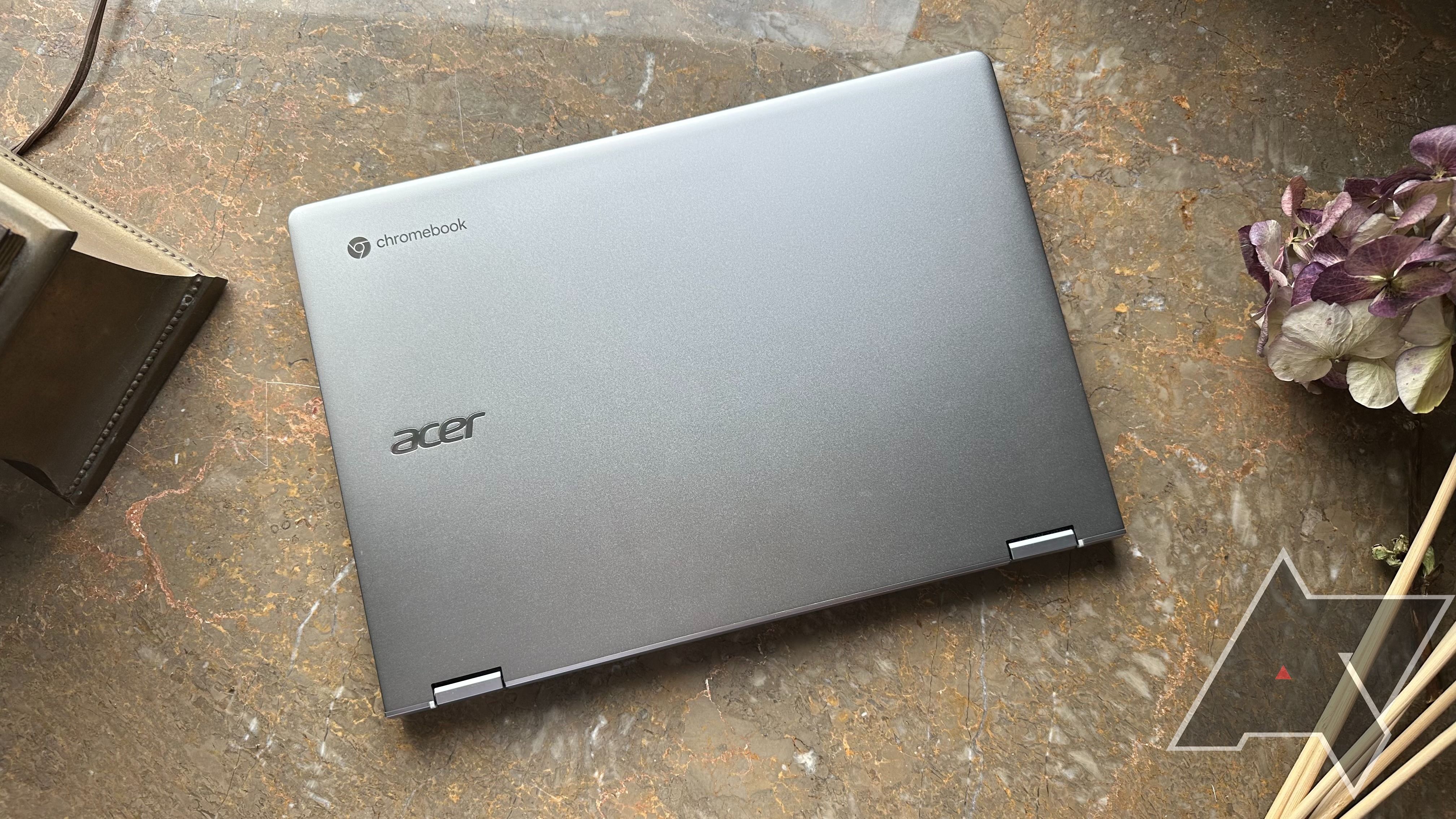 Top down image of the Acer Chromebook 514 Spin
