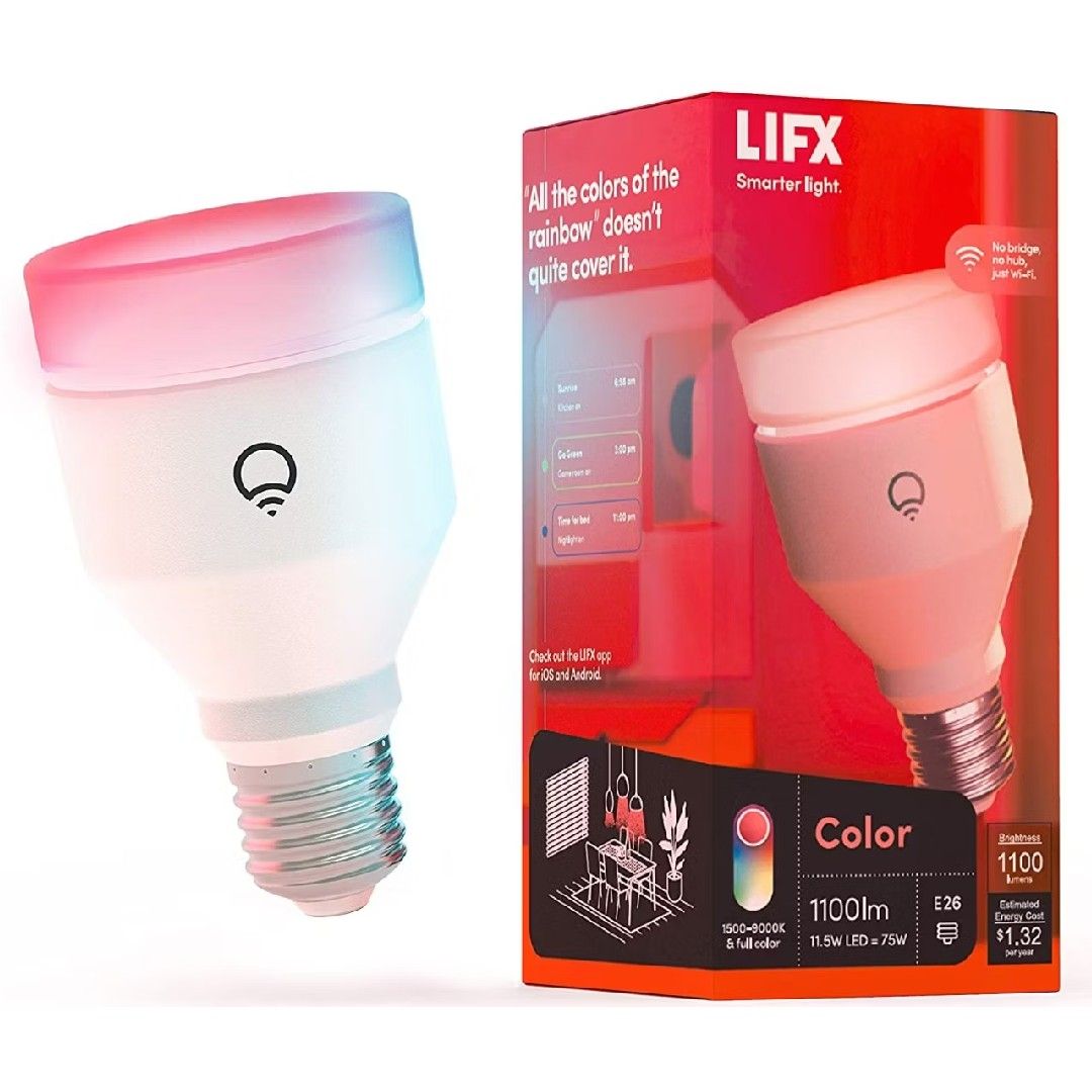 LIFX-Color-A19-smart-bulb