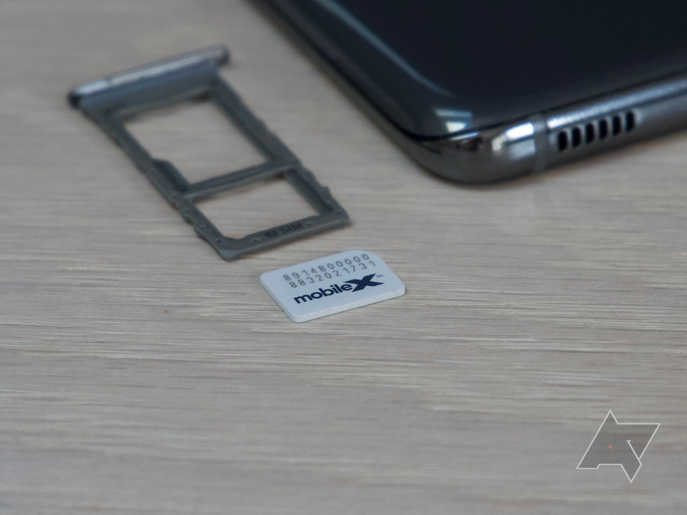 MobileX can be set up using an eSIM or physical SIM